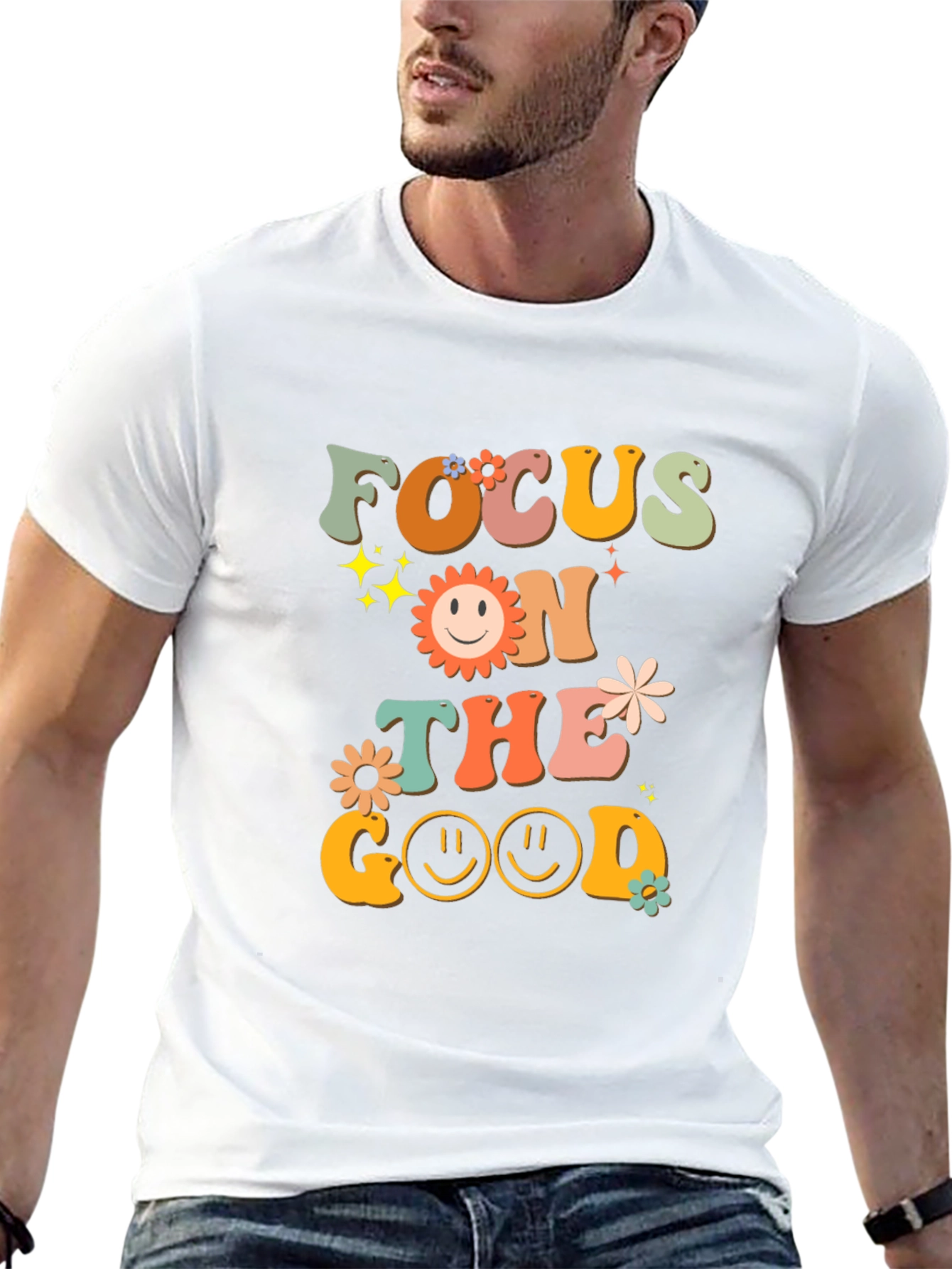 Focus on the Good Graphic T-Shirt