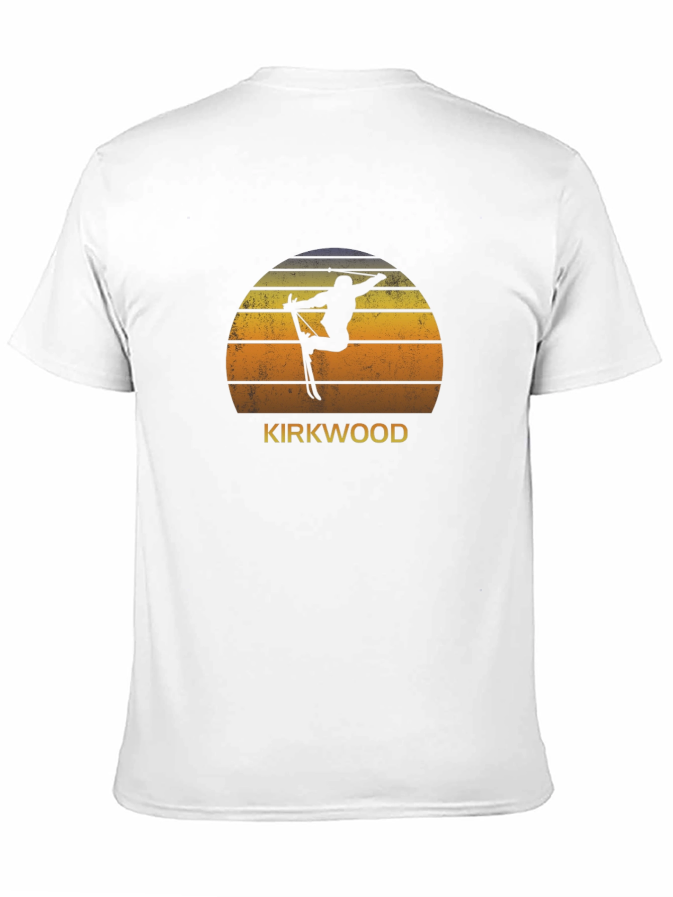 Kirkwood Retro Skiing Graphic T-Shirt