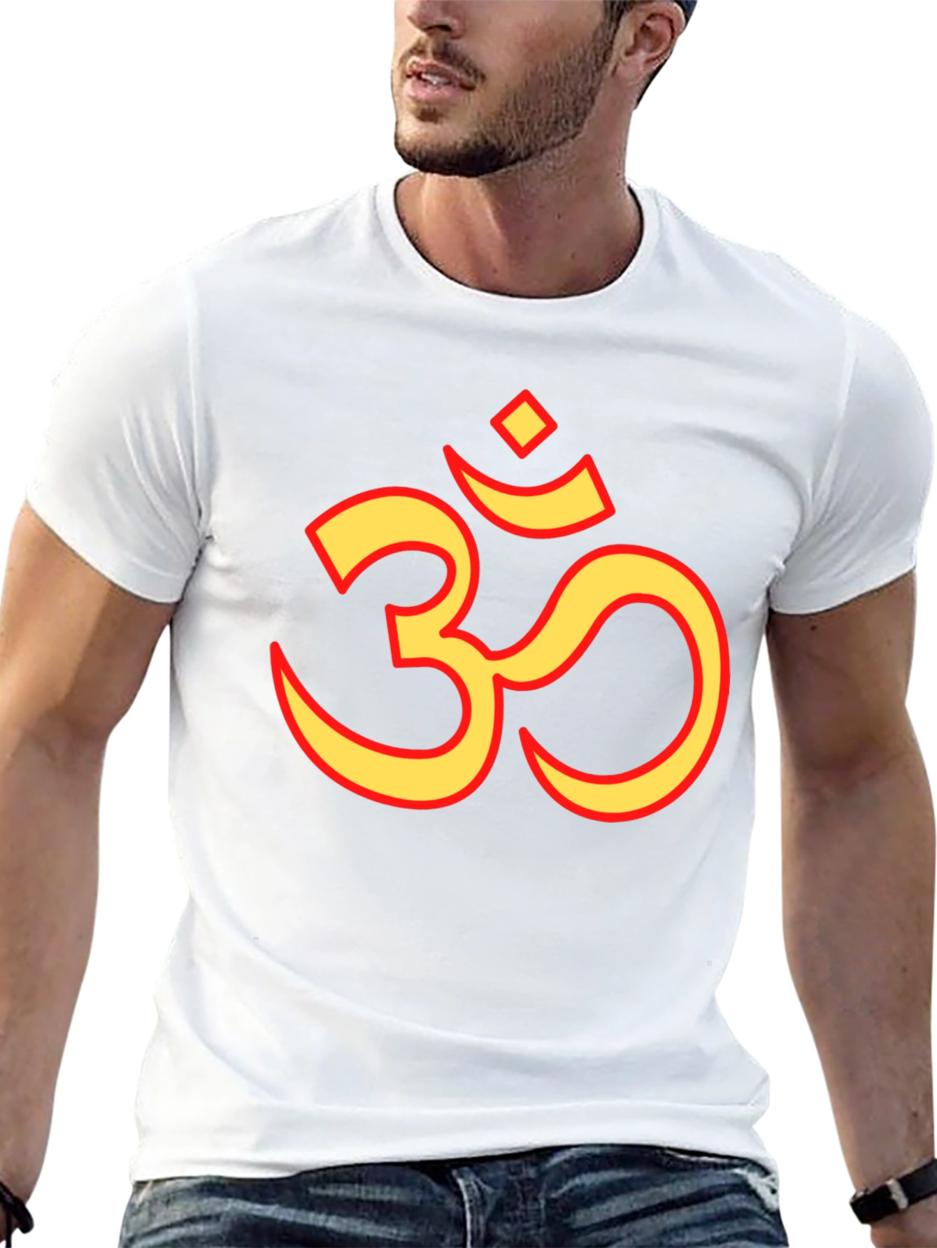 Om Symbol T-Shirt - Stylish Yoga & Meditation Tee