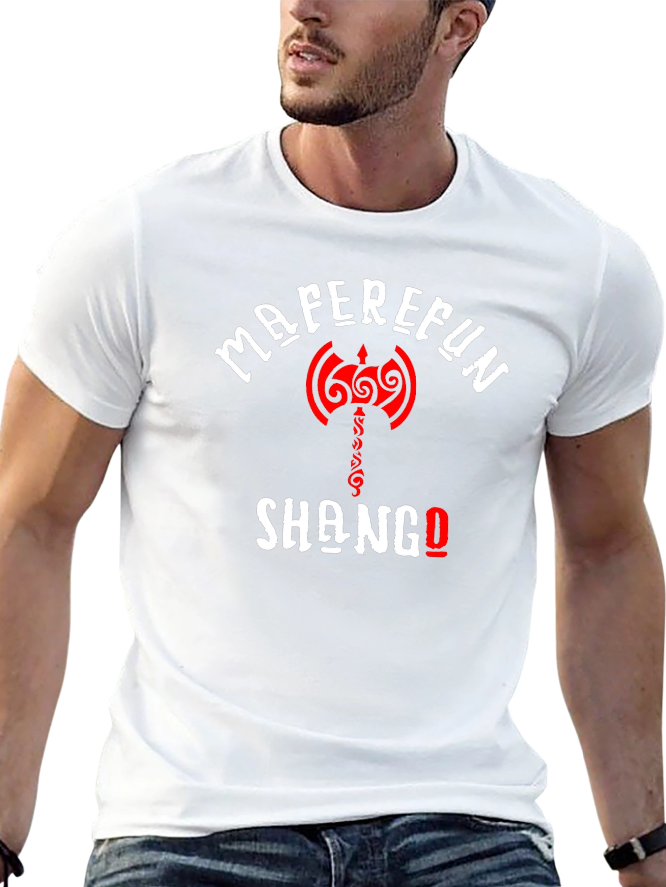 Maferefun Shango T-Shirt - Afro-Caribbean Orisha