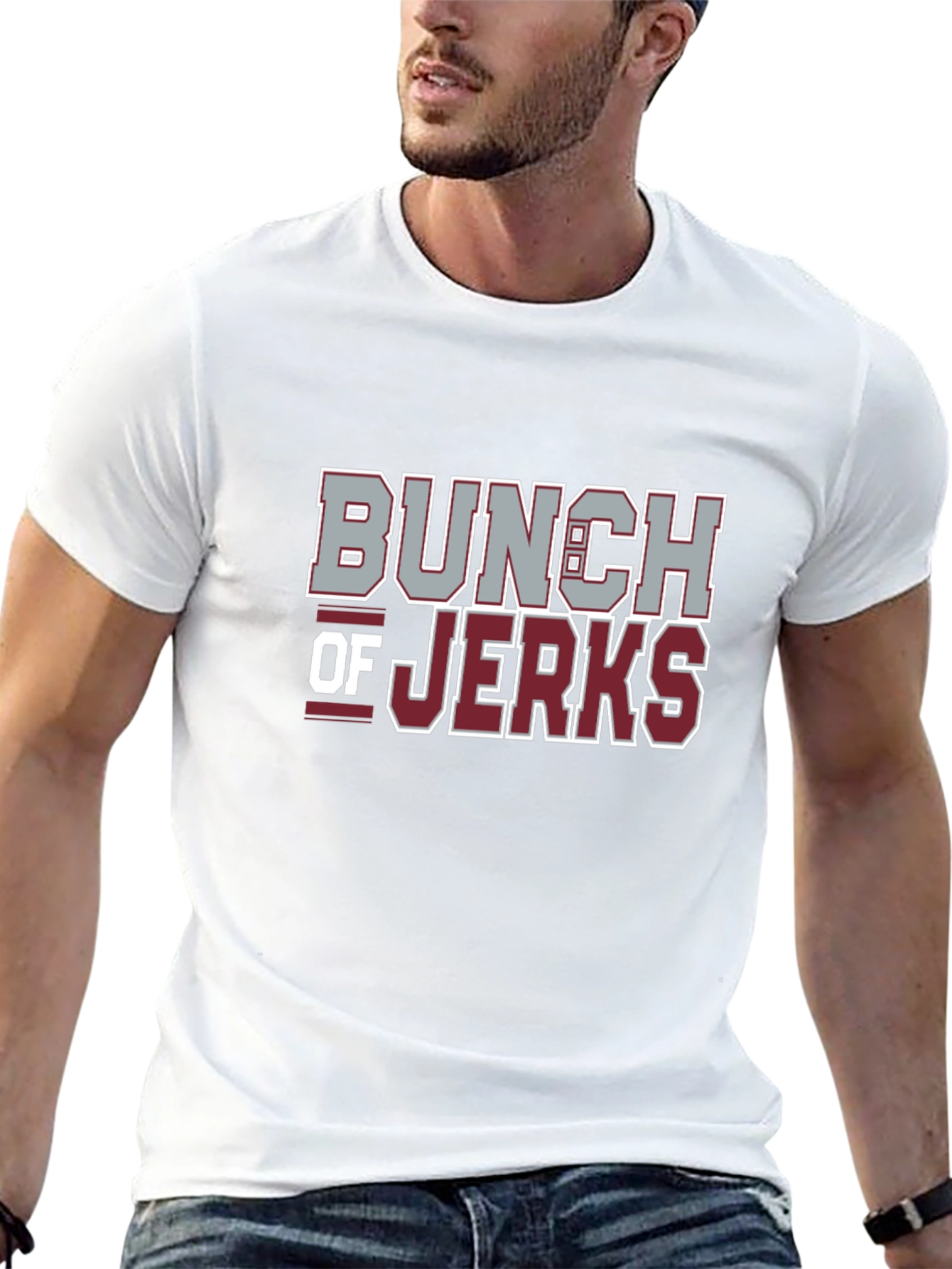 Bunch of Jerks Graphic T-Shirt - Black
