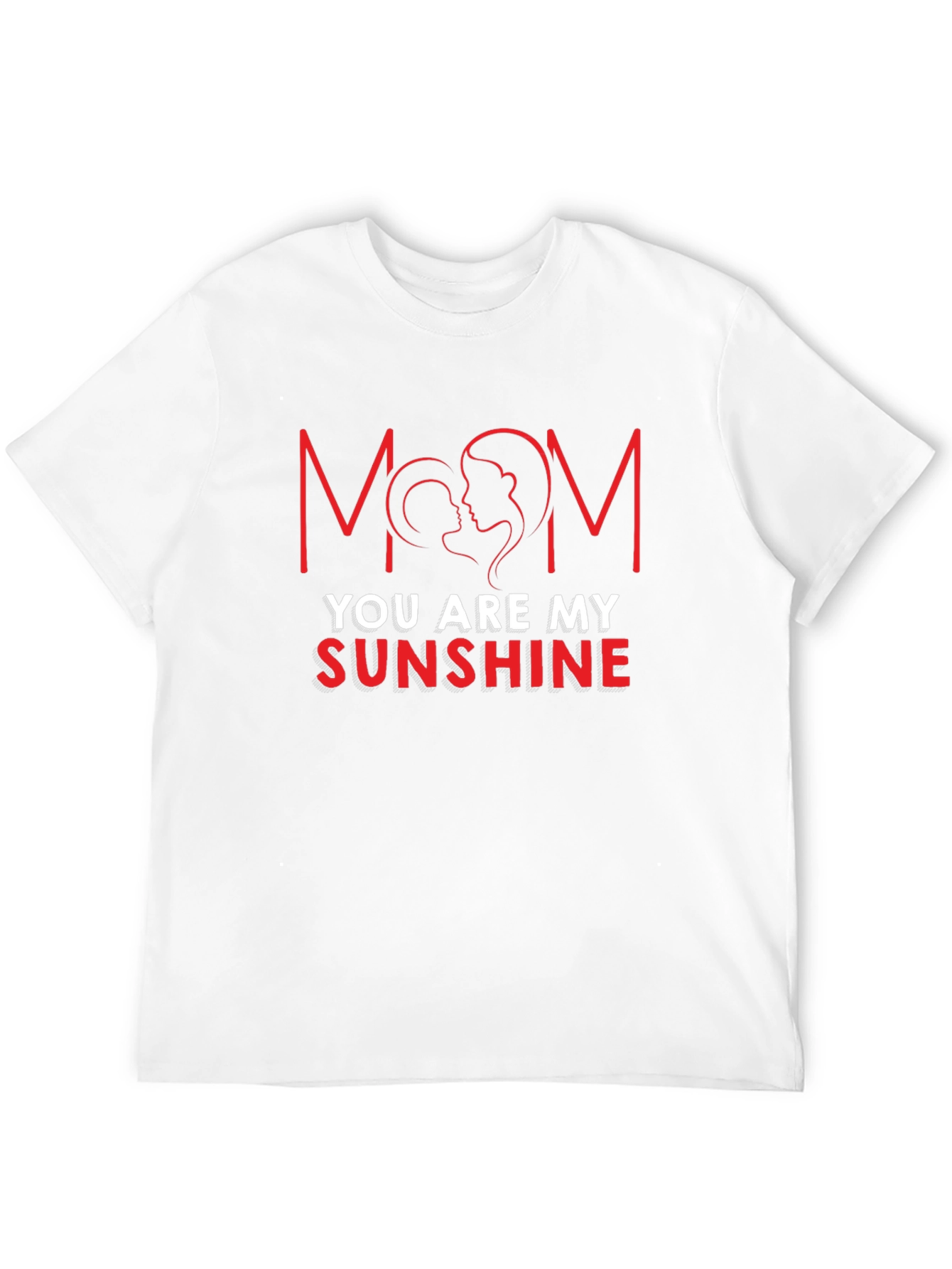 Mom You Are My Sunshine Graphic Tee - Black