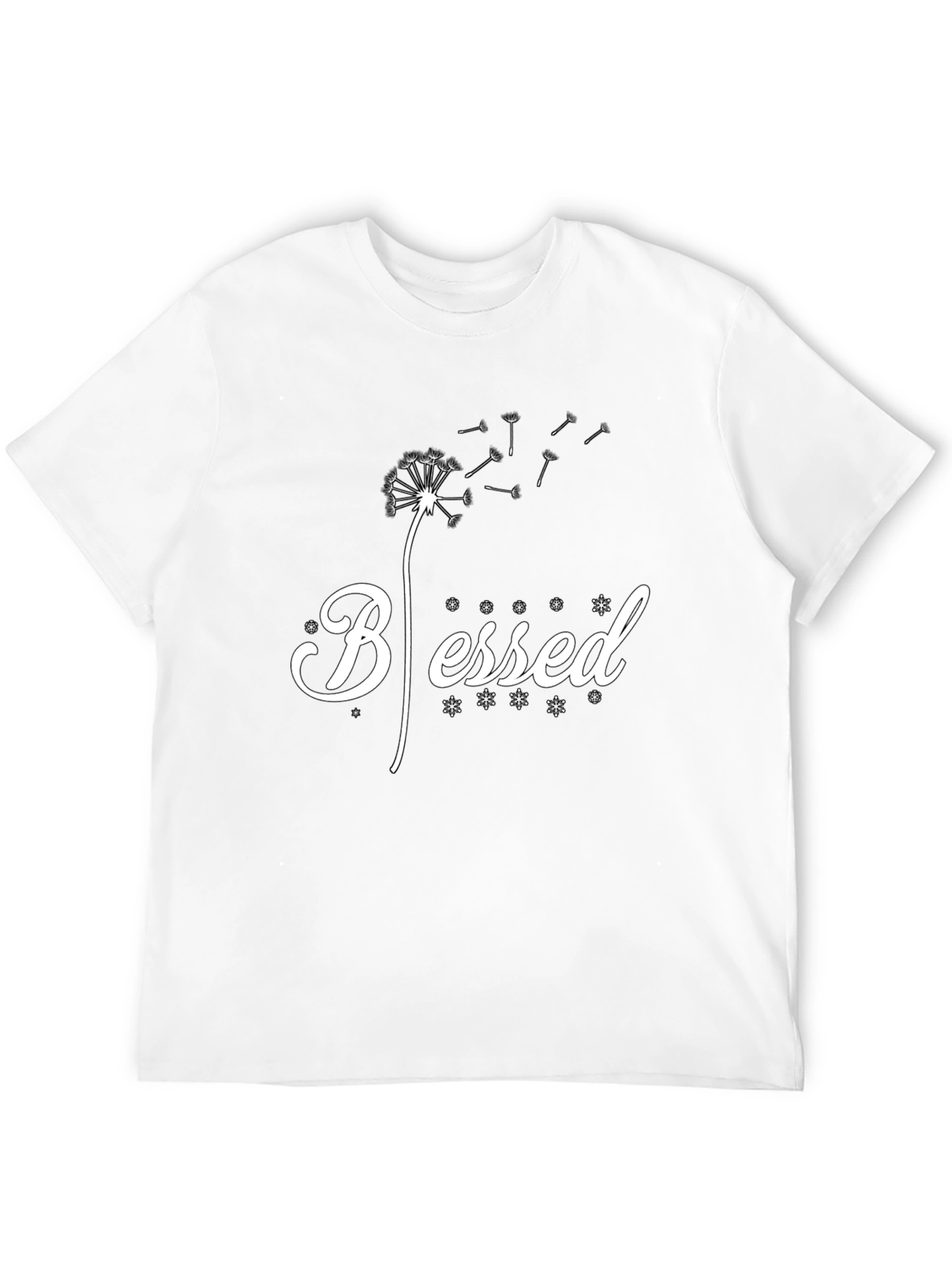 Blessed Dandelion Graphic T-Shirt