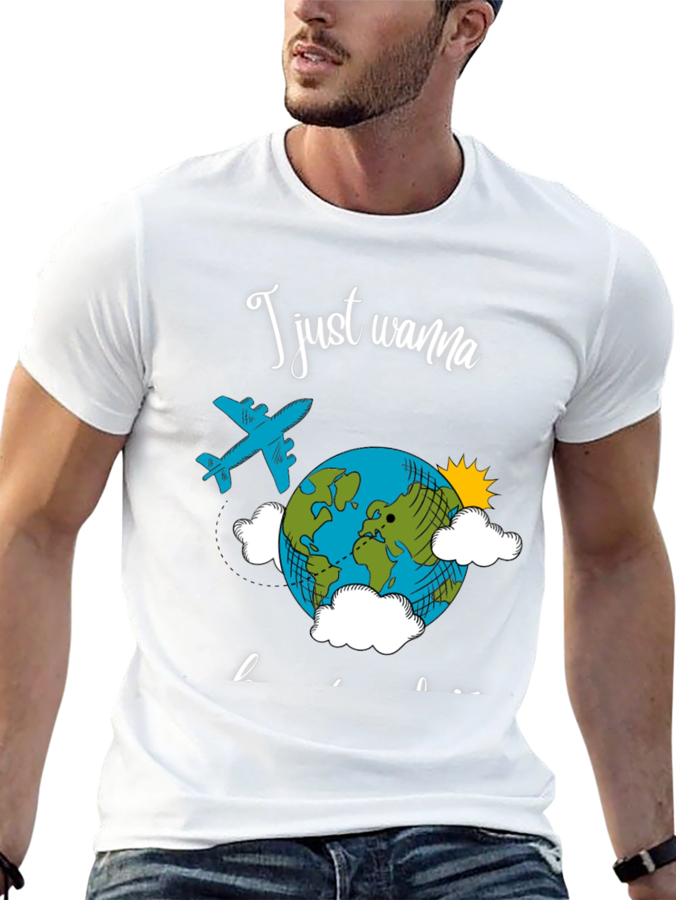 Travel T-Shirt - I Just Wanna Travel