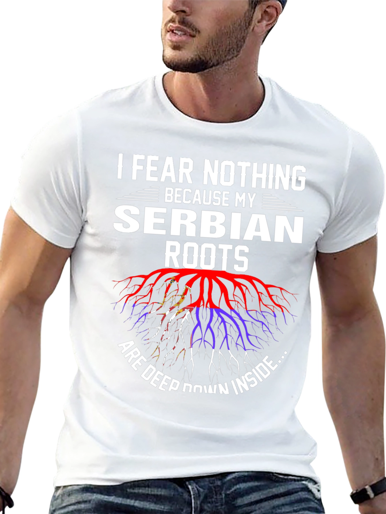 Serbian Roots Graphic Tee - I Fear Nothing