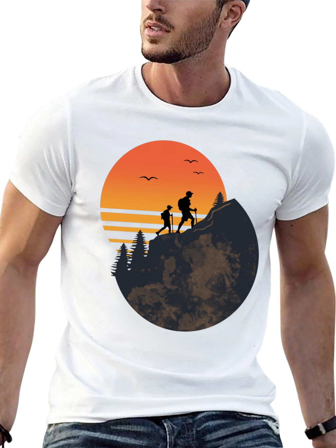Adventure Sunset Graphic Tee