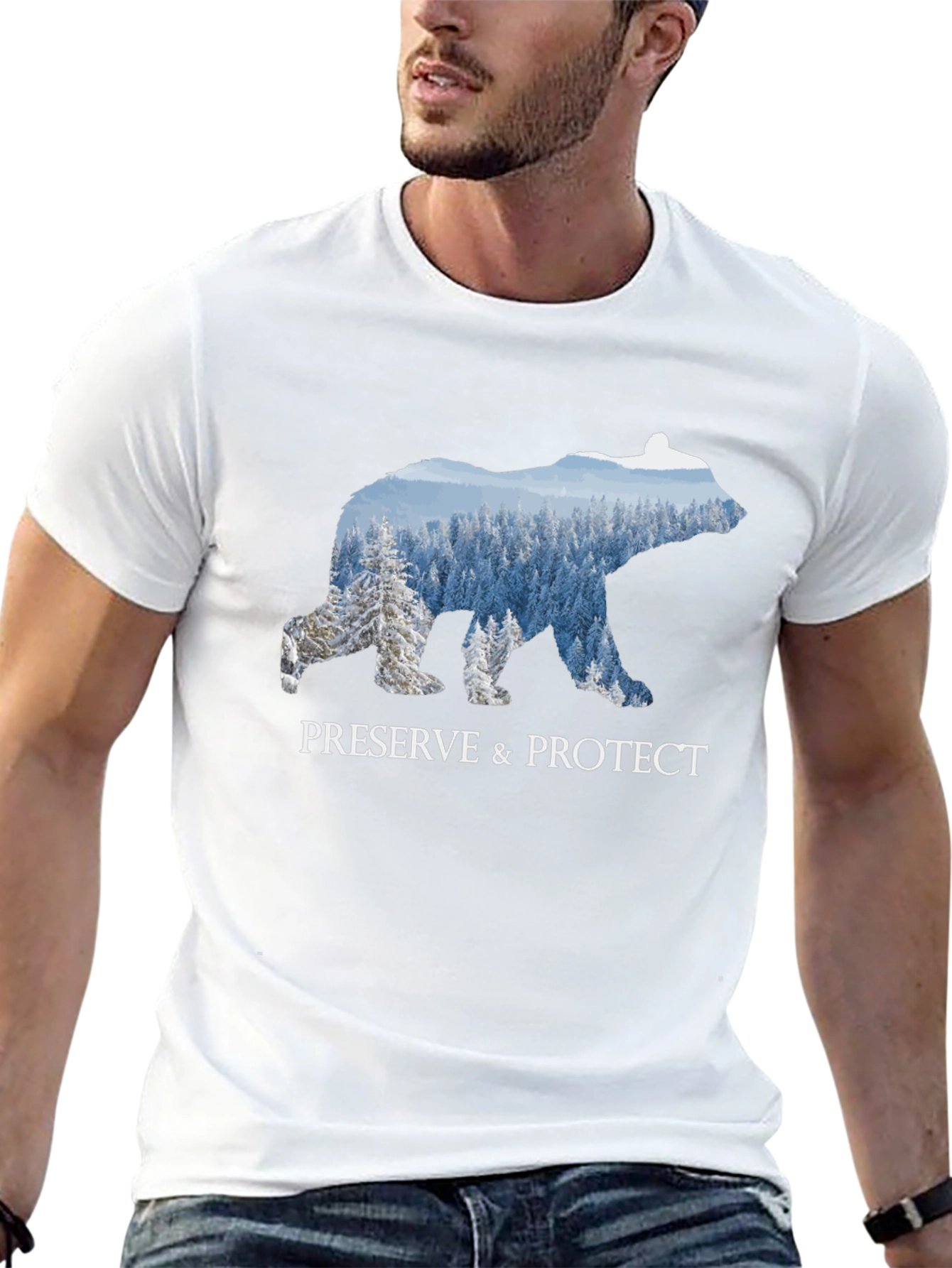 Preserve & Protect Bear Forest T-Shirt