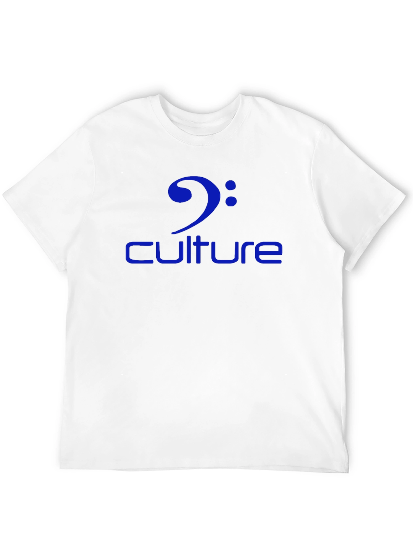 Culture Music Note Bass Clef Black T-Shirt