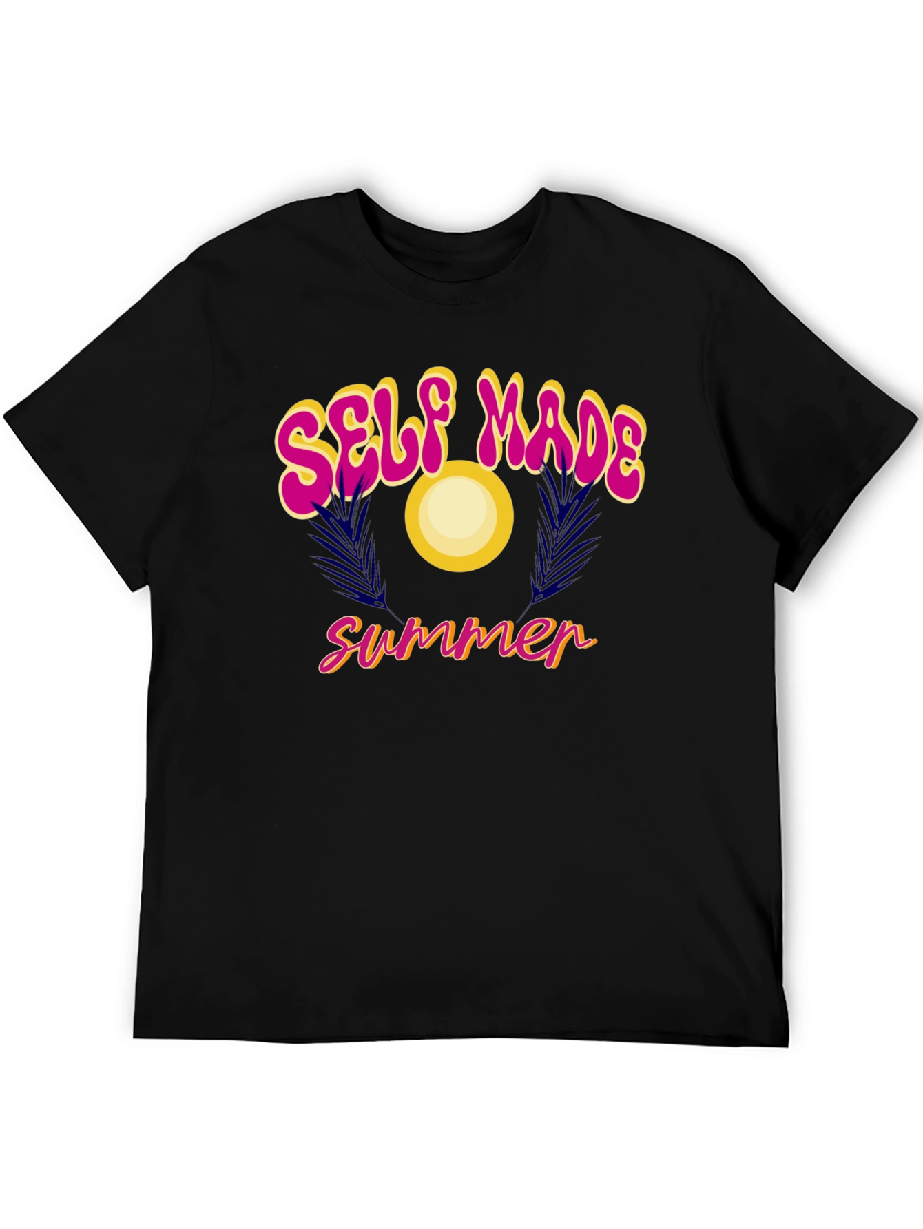 Self Made Summer T-Shirt - Retro Design