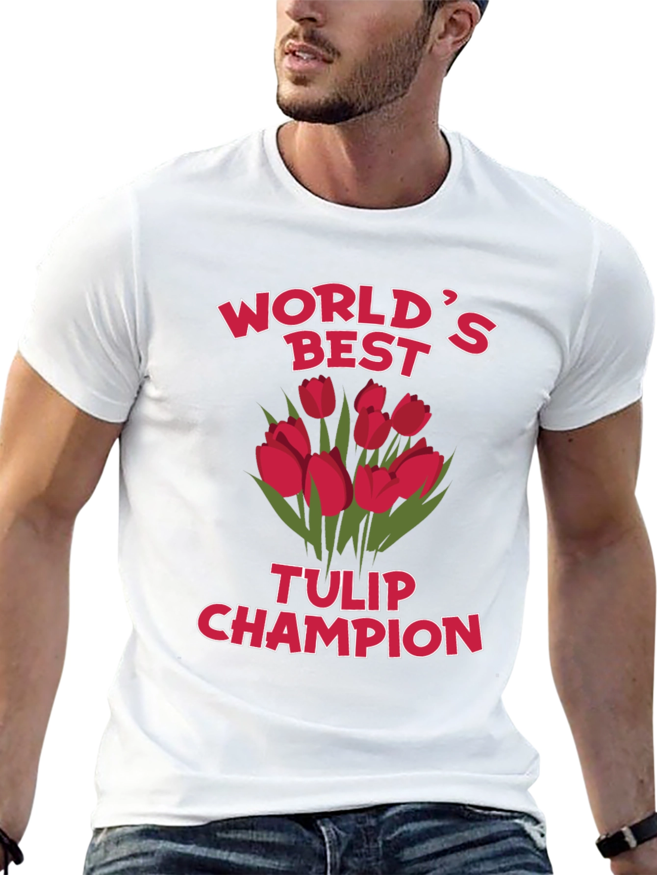 Worlds Best Tulip Champion T-Shirt
