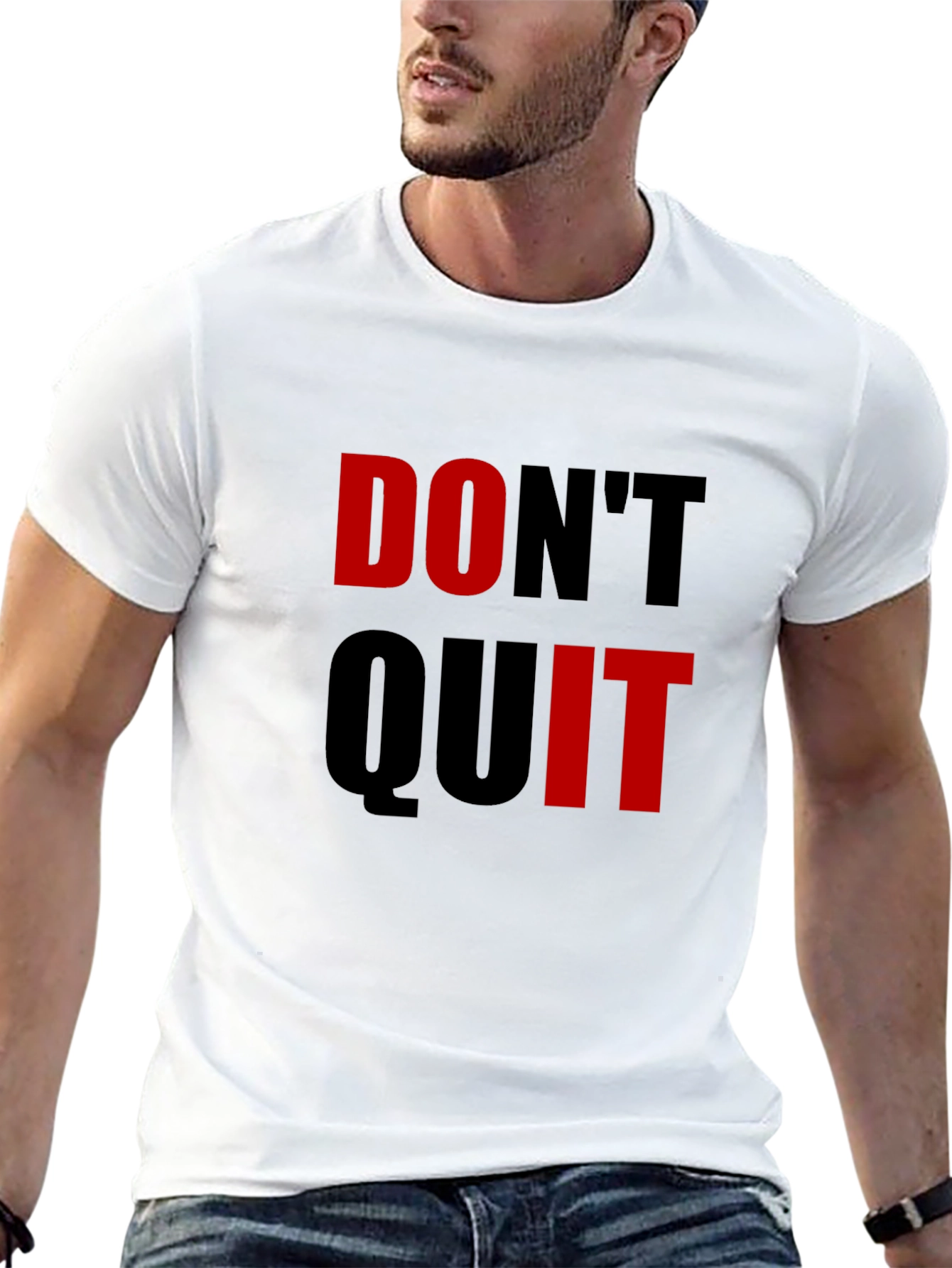 Motivational Dont Quit Graphic T-Shirt