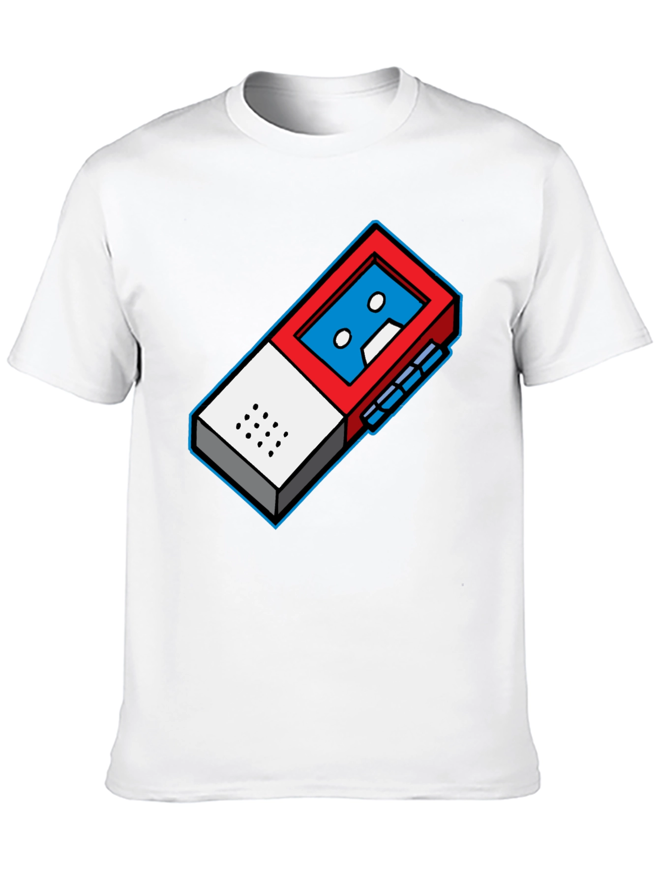 Retro Cassette Player Graphic T-Shirt