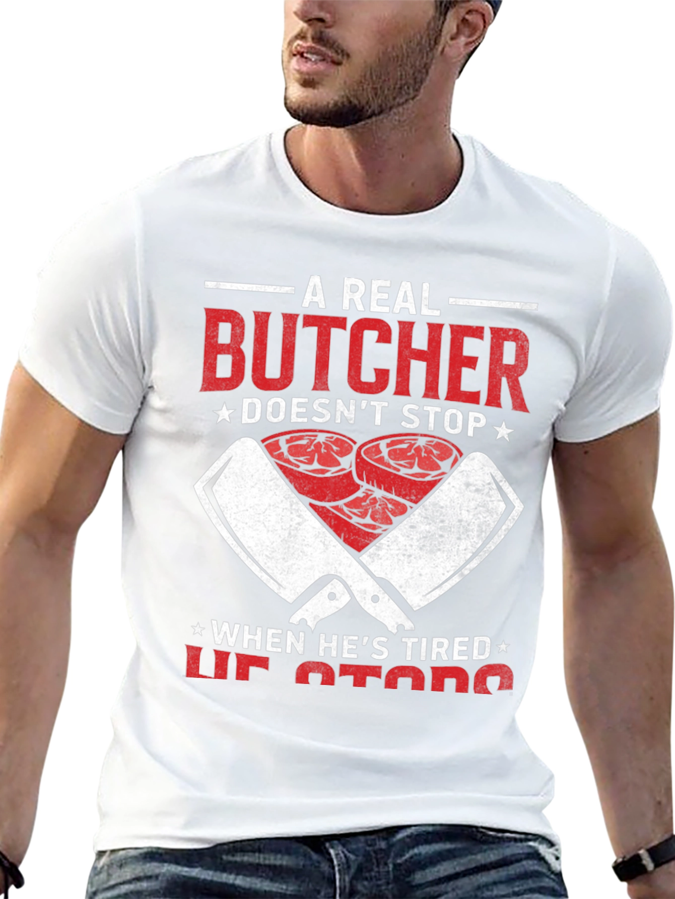 A Real Butcher Graphic Tee