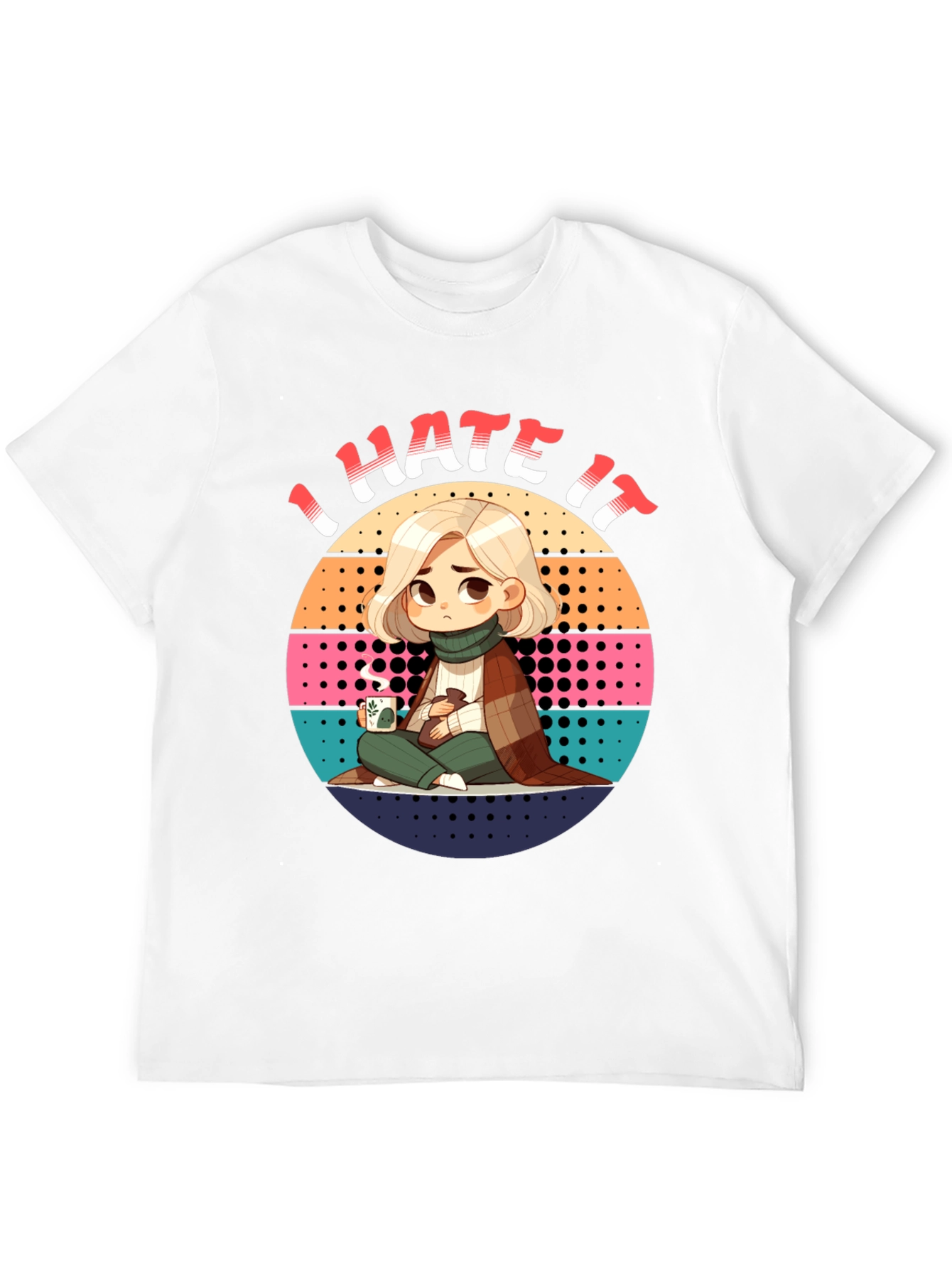 I Hate It Graphic Tee - Trendy Unisex Shirt