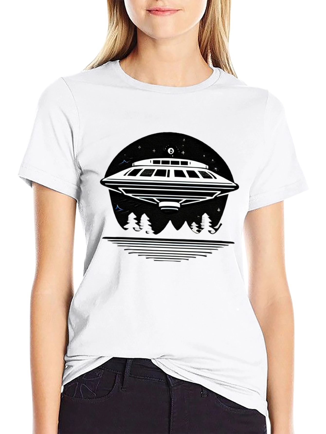 UFO Graphic T-Shirt