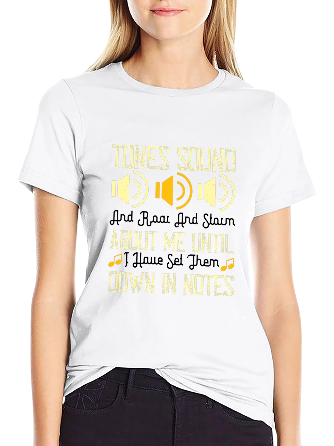 Tones Sound Graphic Tee - Musician T-Shirt