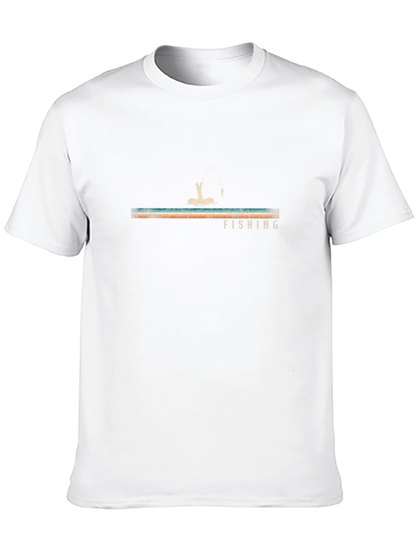 Retro Fishing Graphic T-Shirt