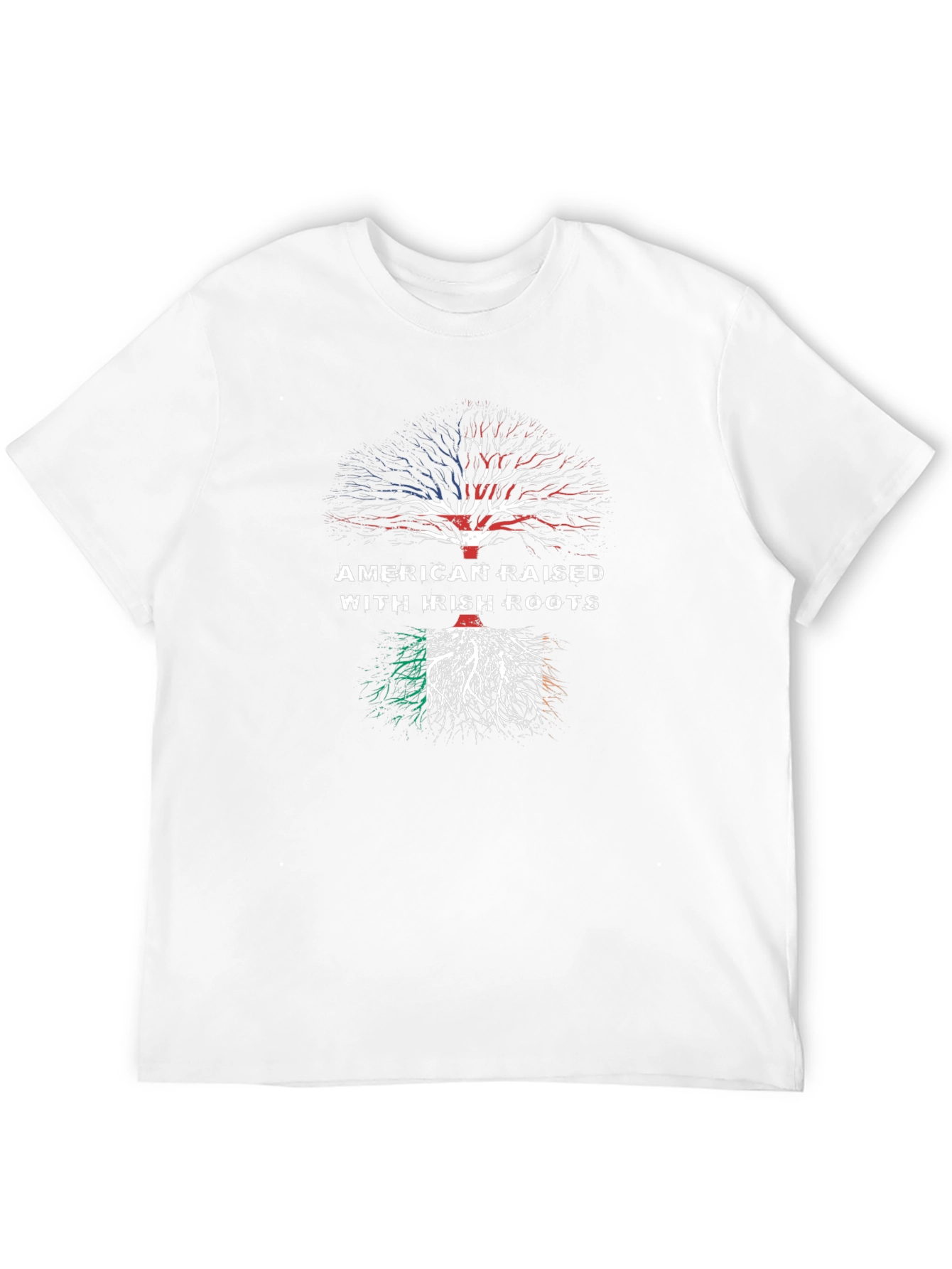 Irish Roots American Raised Tee