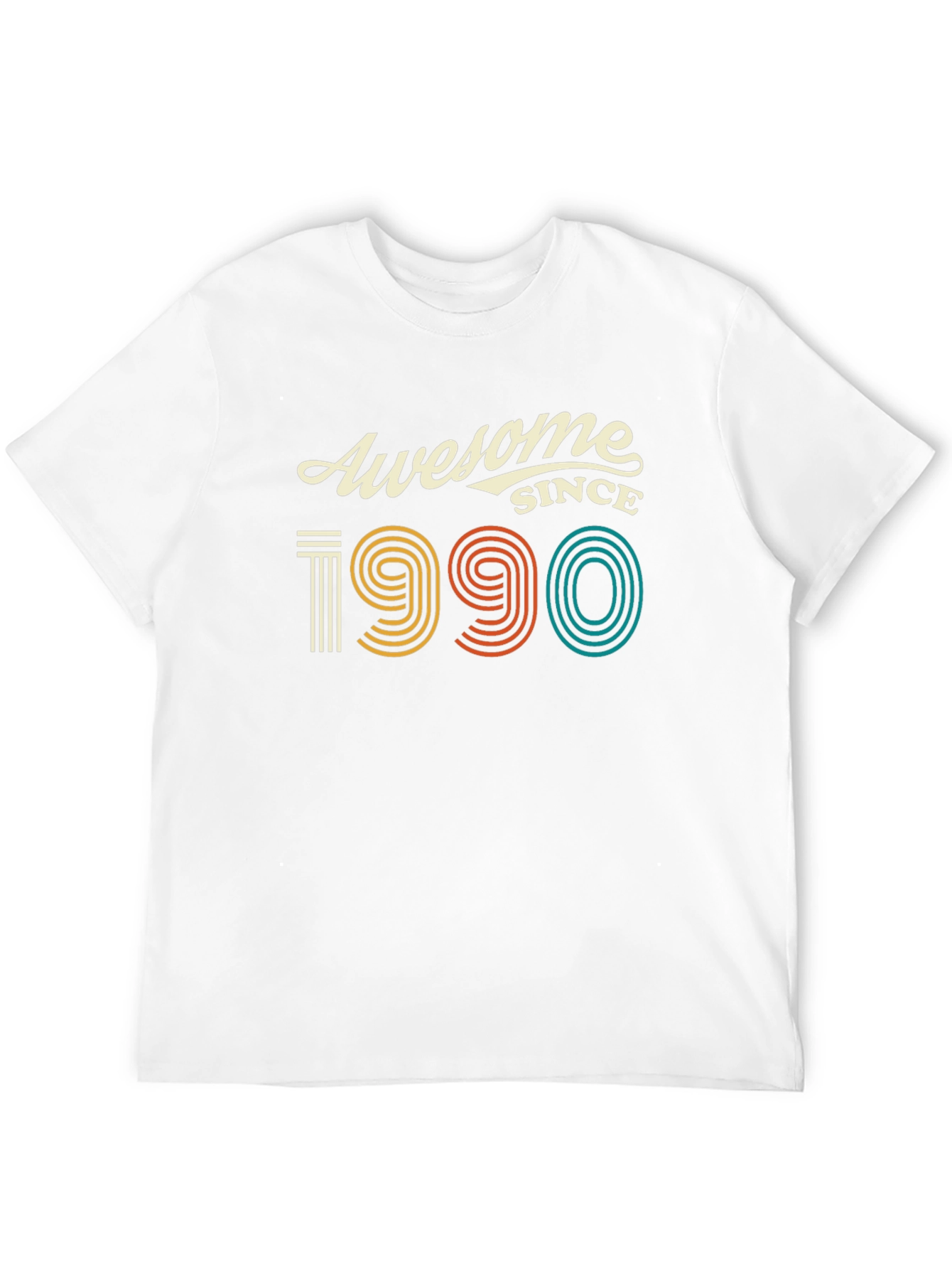 Awesome Since 1990 Retro Birthday T-Shirt
