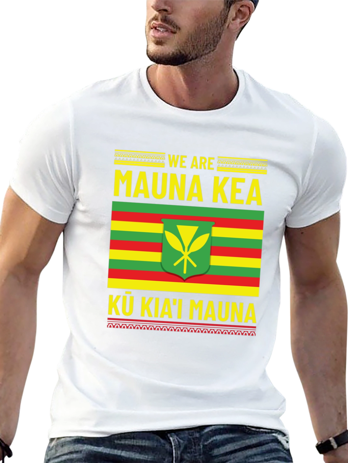 We Are Mauna Kea Black T-Shirt