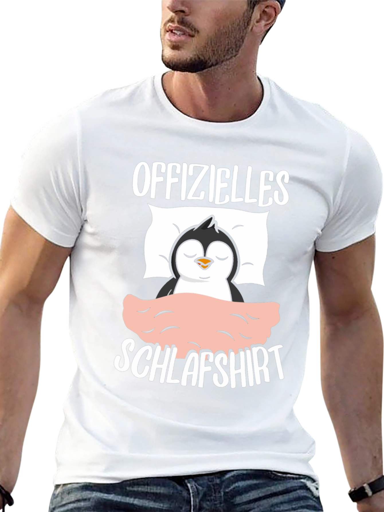 Penguin Sleeping T-Shirt