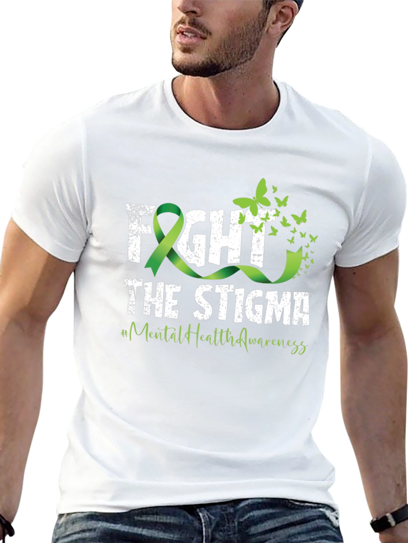 Fight the Stigma Mental Health Awareness Tee