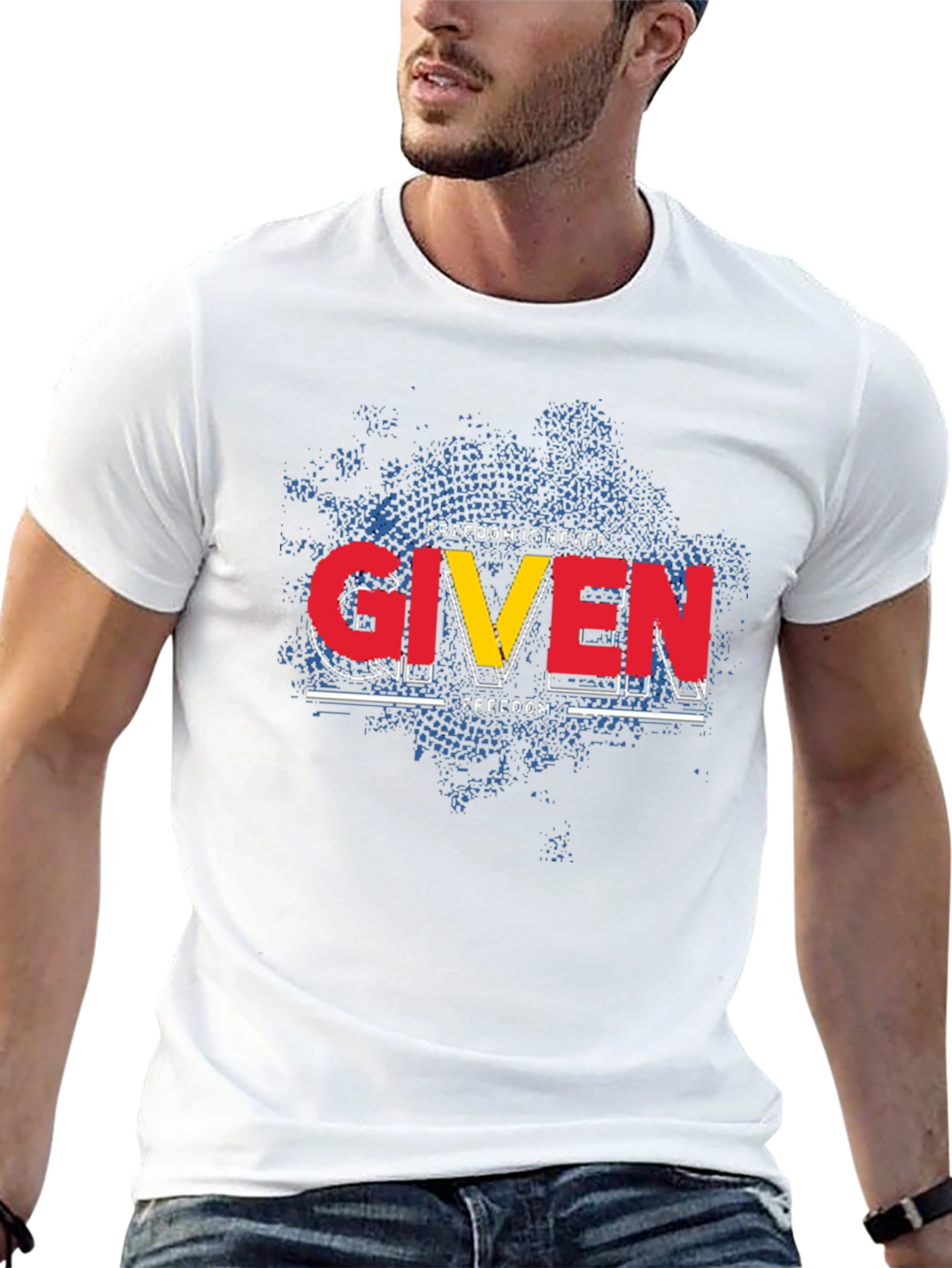 Freedom is Never Given Graphic Tee - Black
