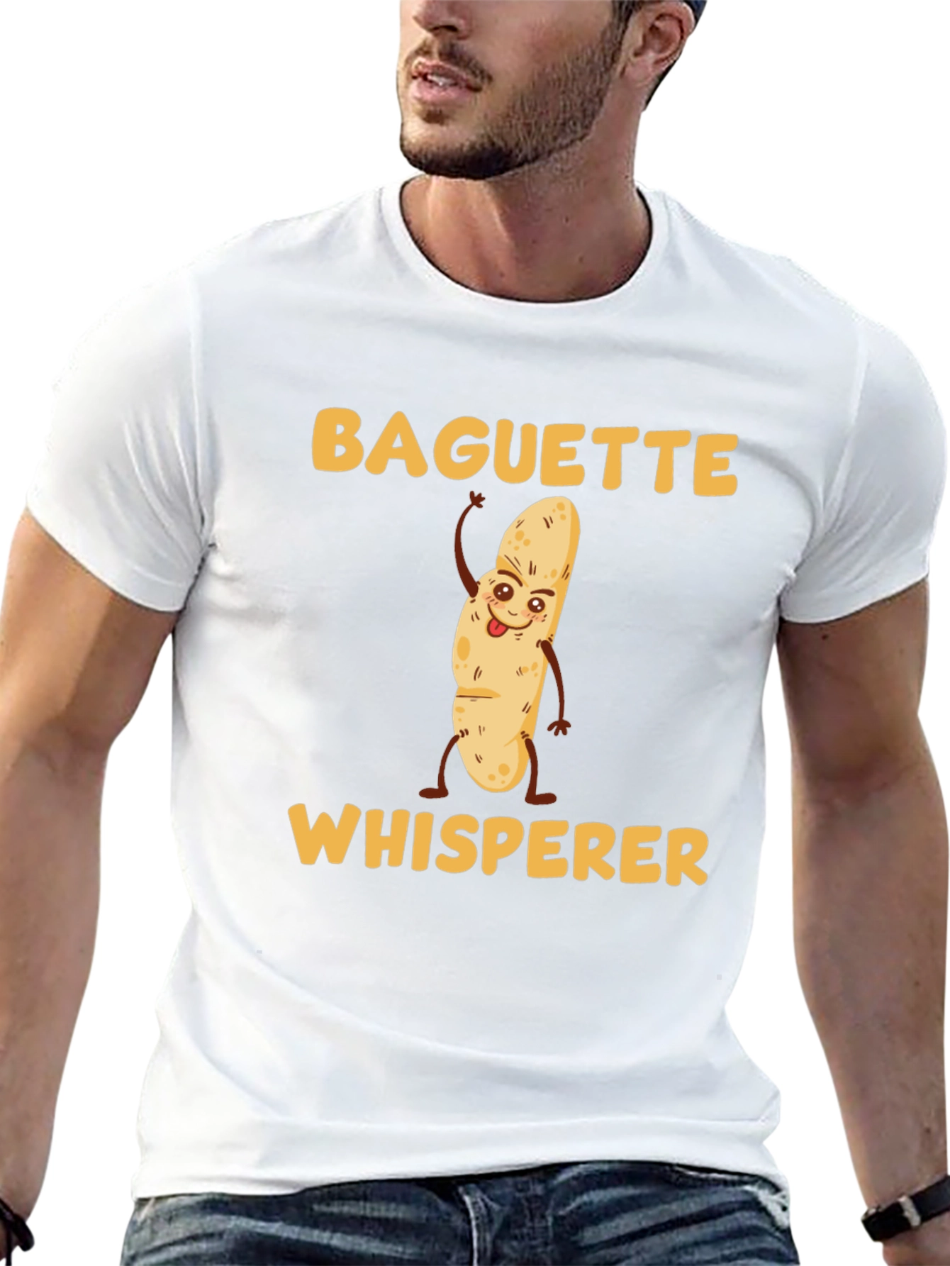 Baguette Whisperer Graphic Tee - Unisex Comfort