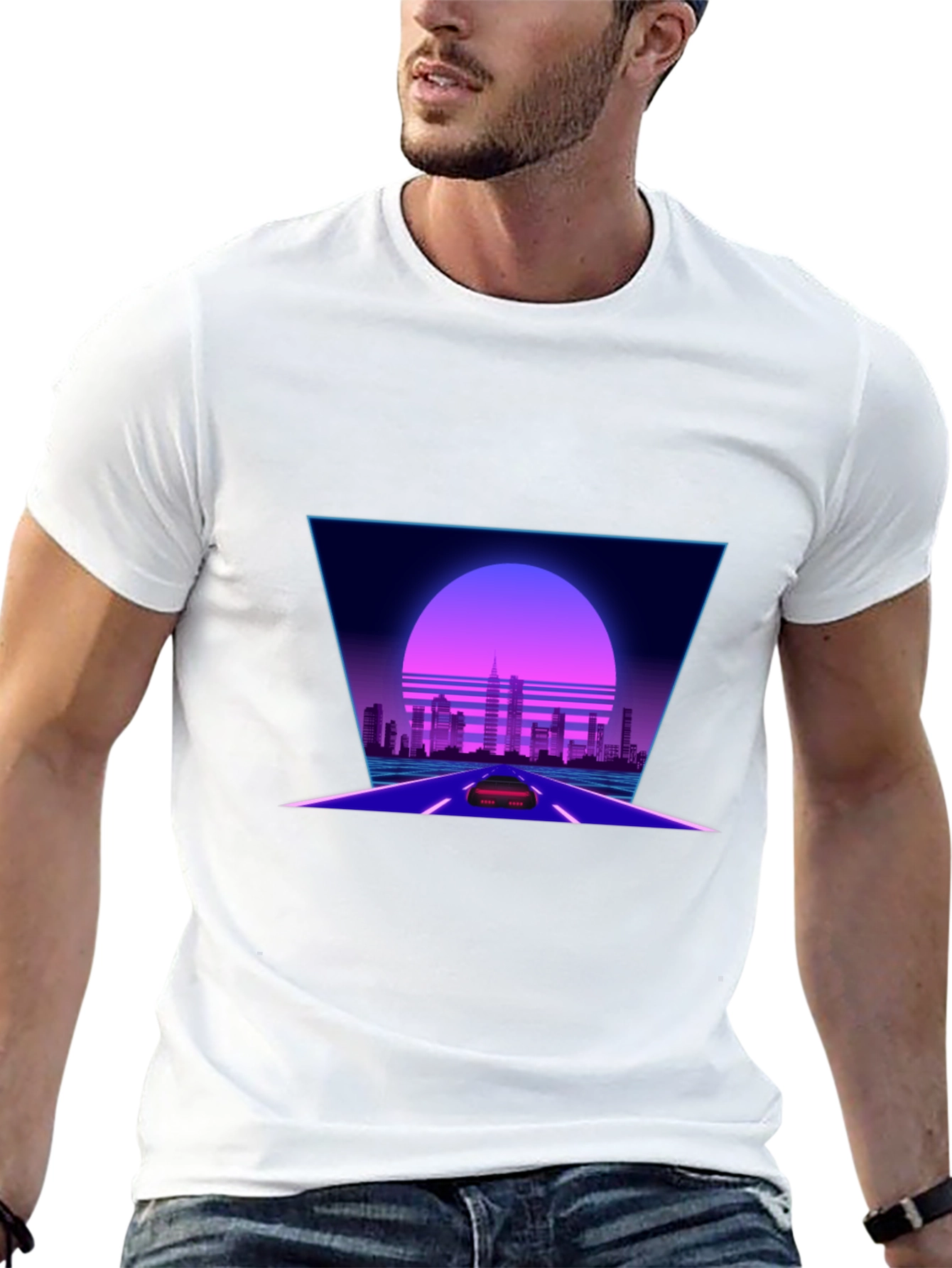 Retro Cityscape T-Shirt