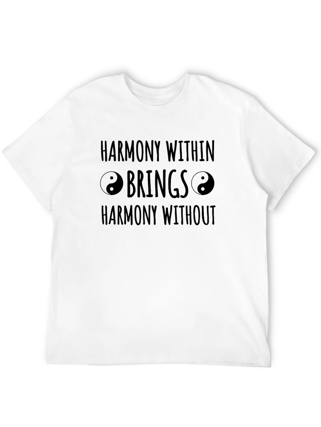 Harmony Within T-Shirt Yin Yang Graphic Tee