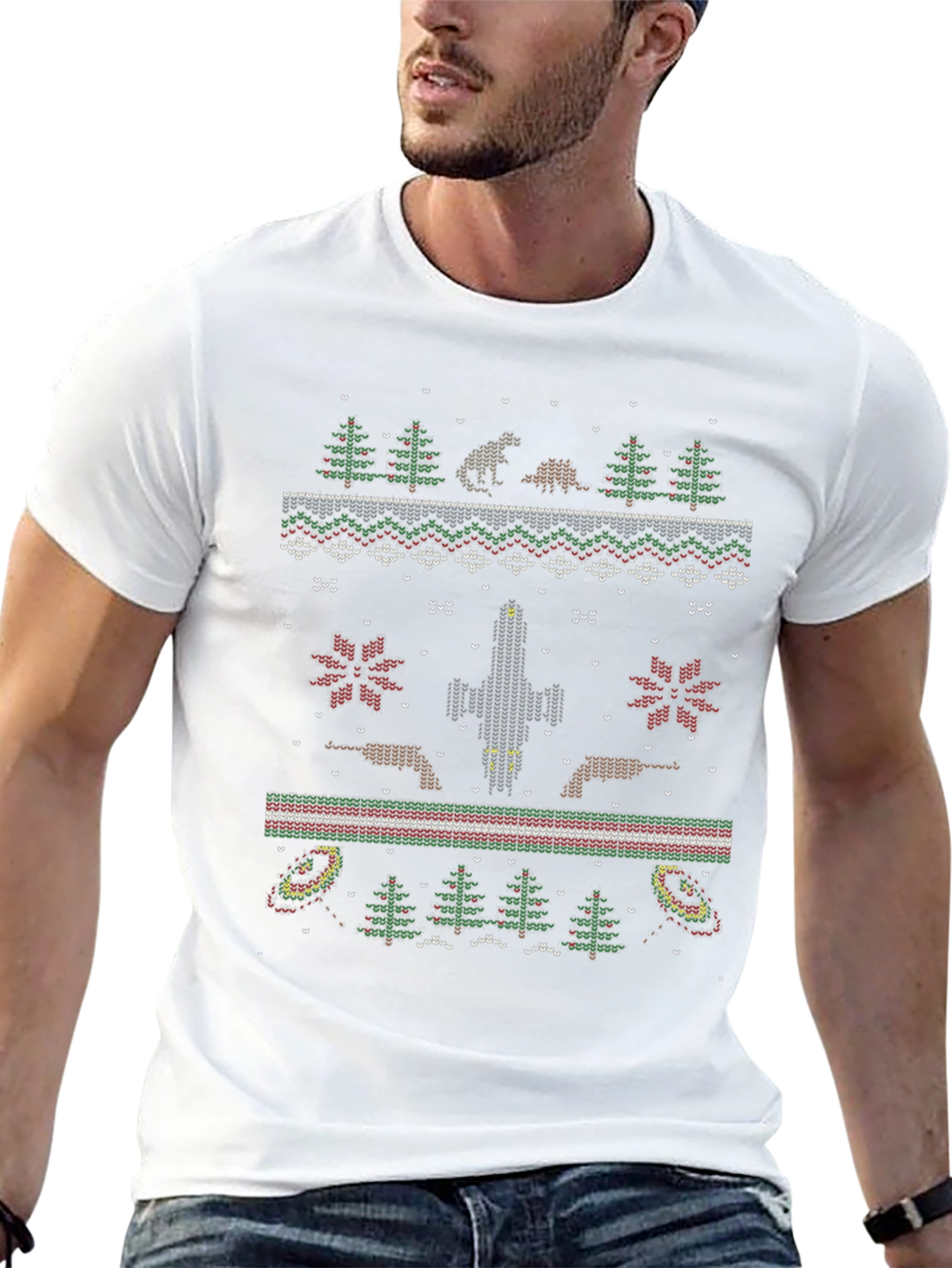 Dinosaur Christmas T-Shirt