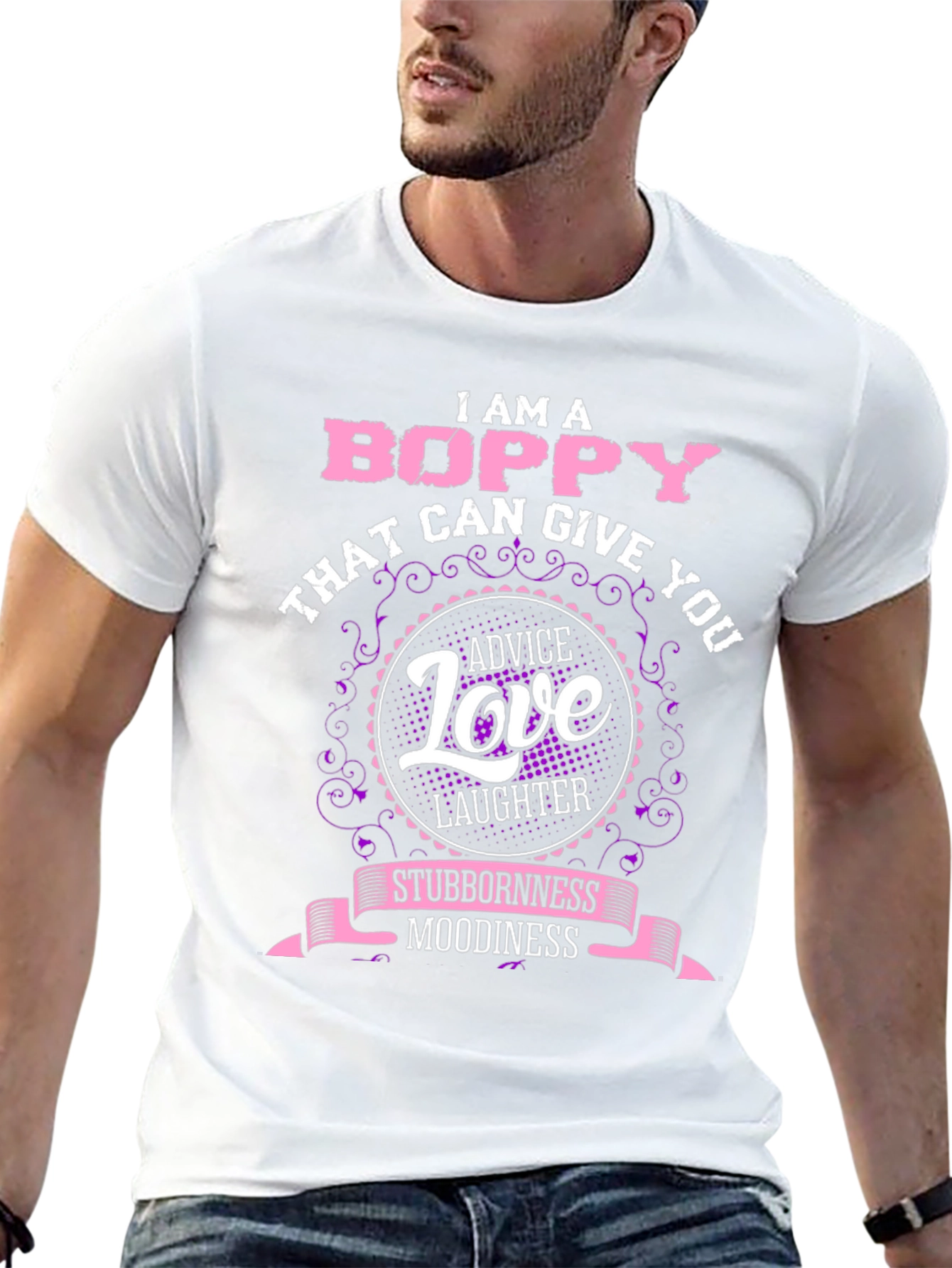 Boppy T-Shirt: Advice Love Laughter