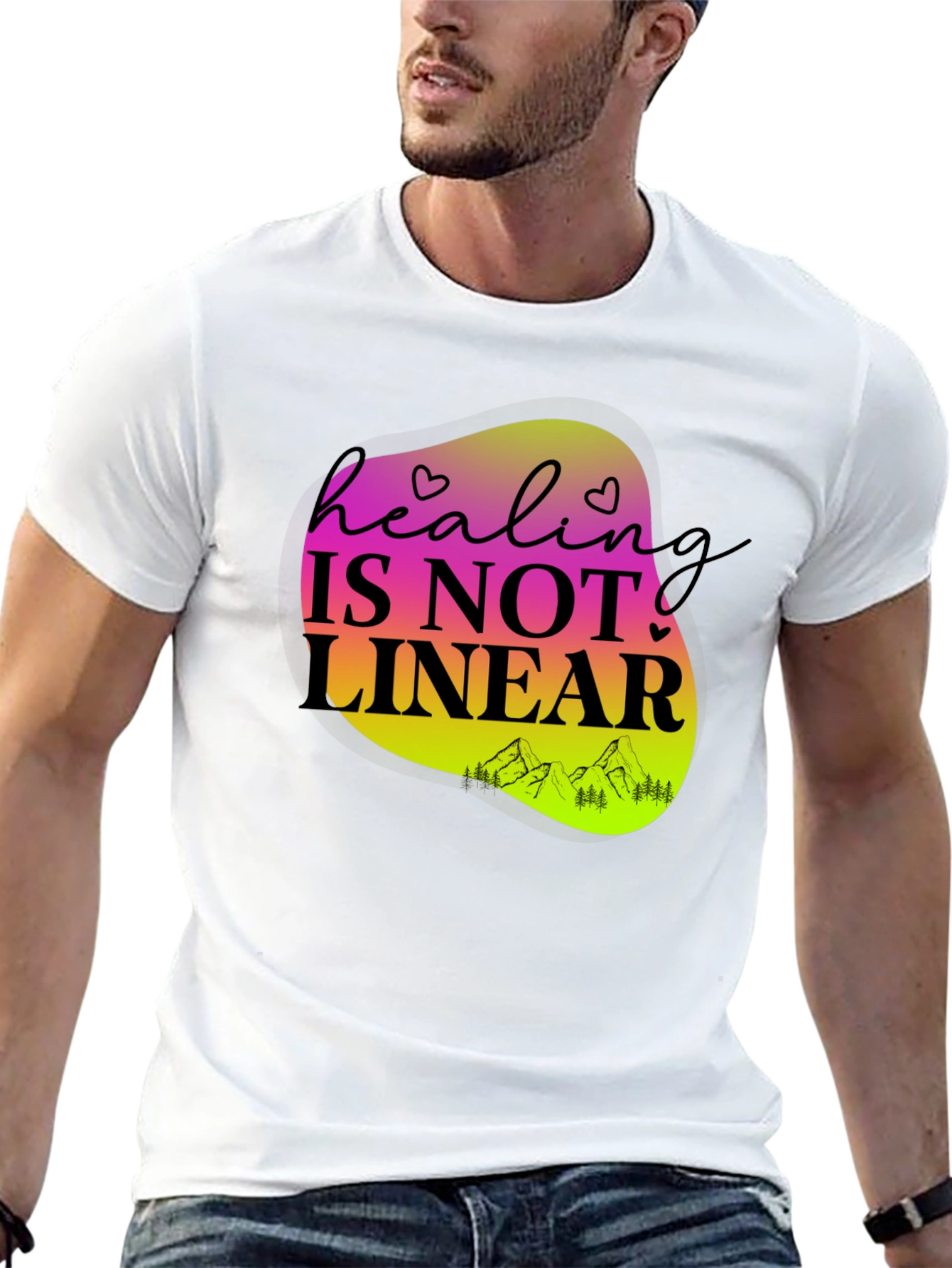Healing is Not Linear Graphic Tee