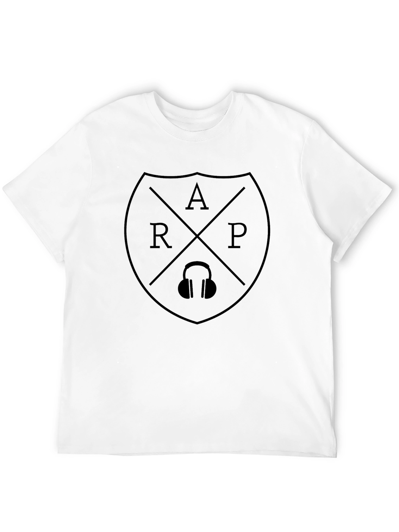 ARP Headphones Graphic Black T-Shirt