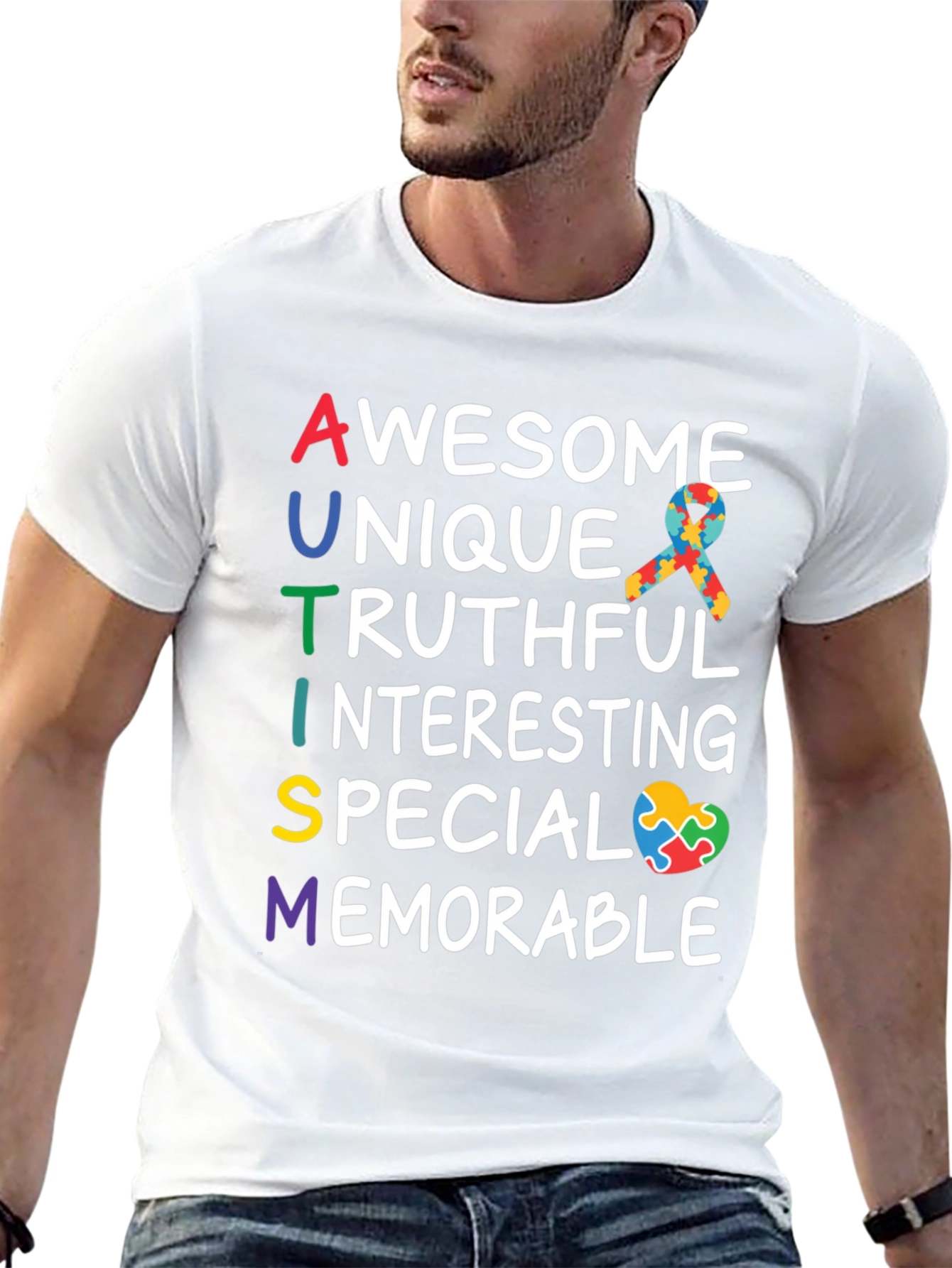 Autism Awareness T-Shirt: Awesome Unique Memorable