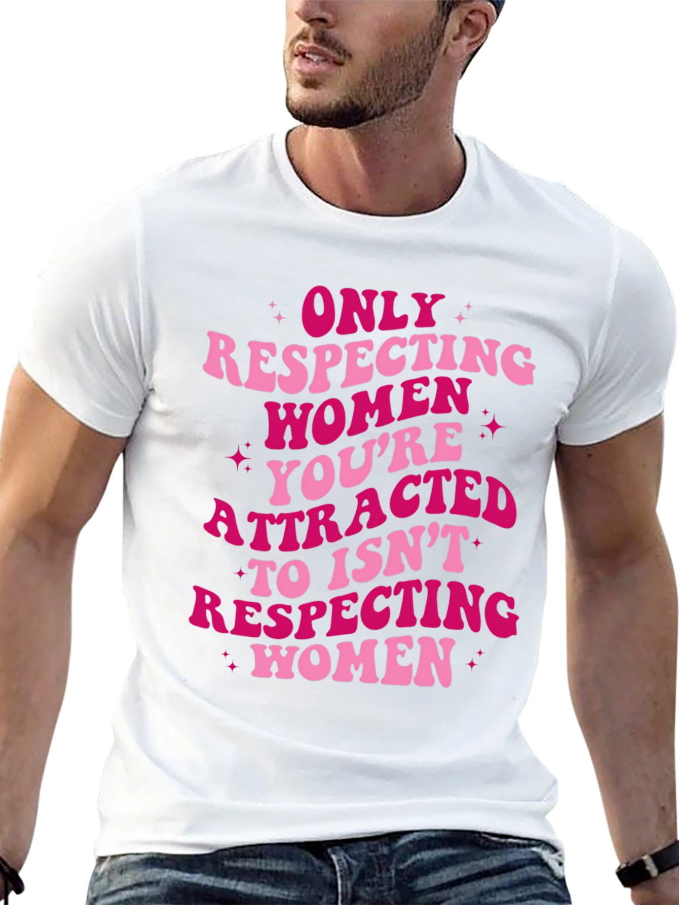 Respect Women Graphic Tee - Black