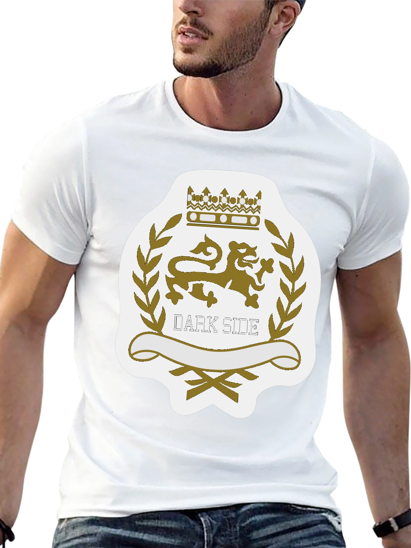 Dark Side Lion Crest T-Shirt