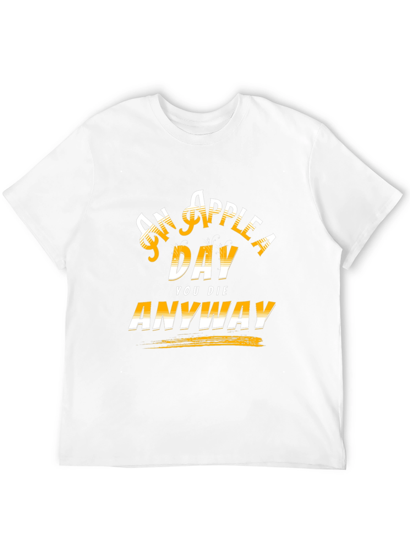 An Apple A Day Funny T-Shirt - Unisex