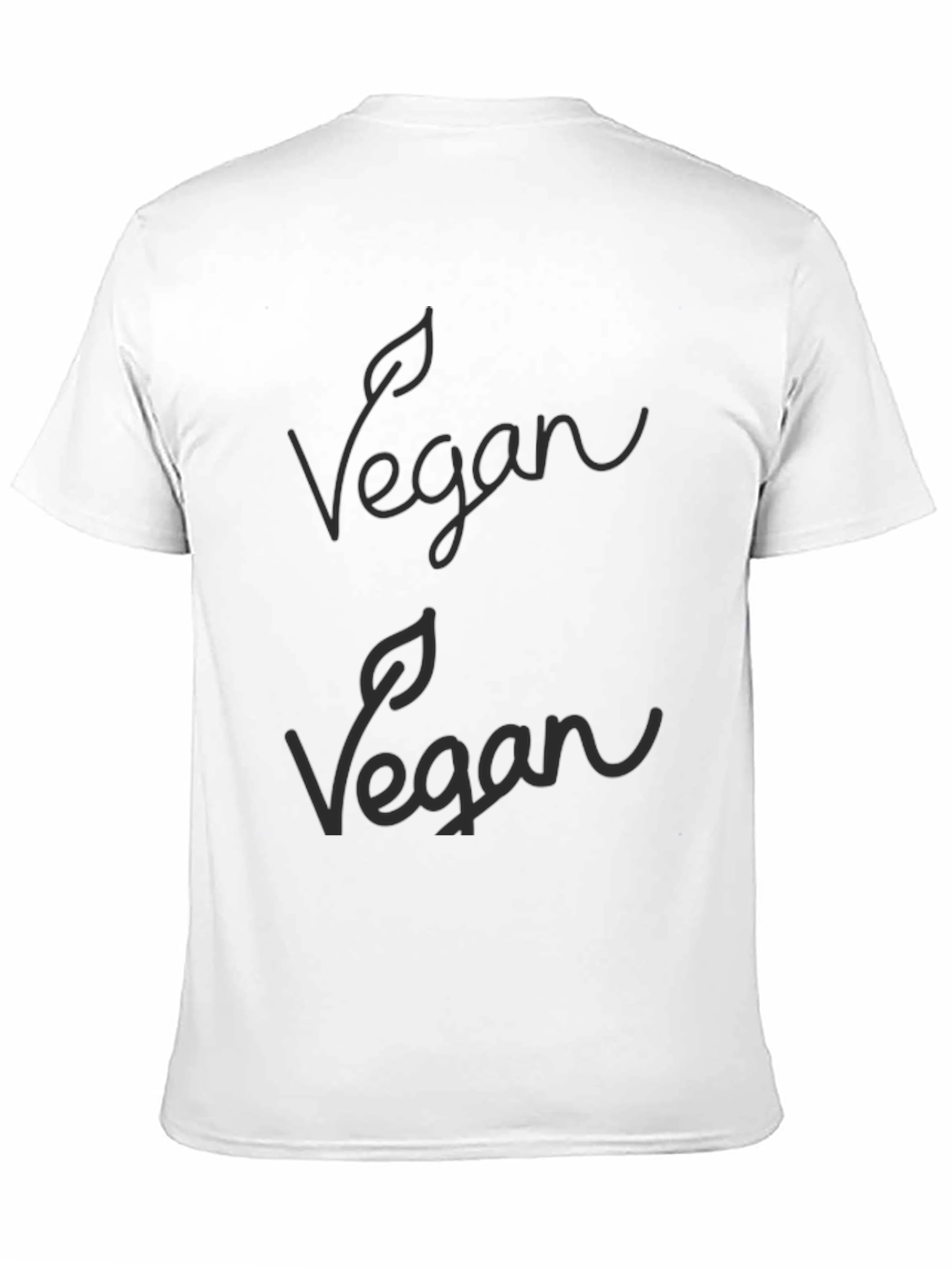 Vegan Graphic Print T-Shirt - Eco-Friendly Fashion