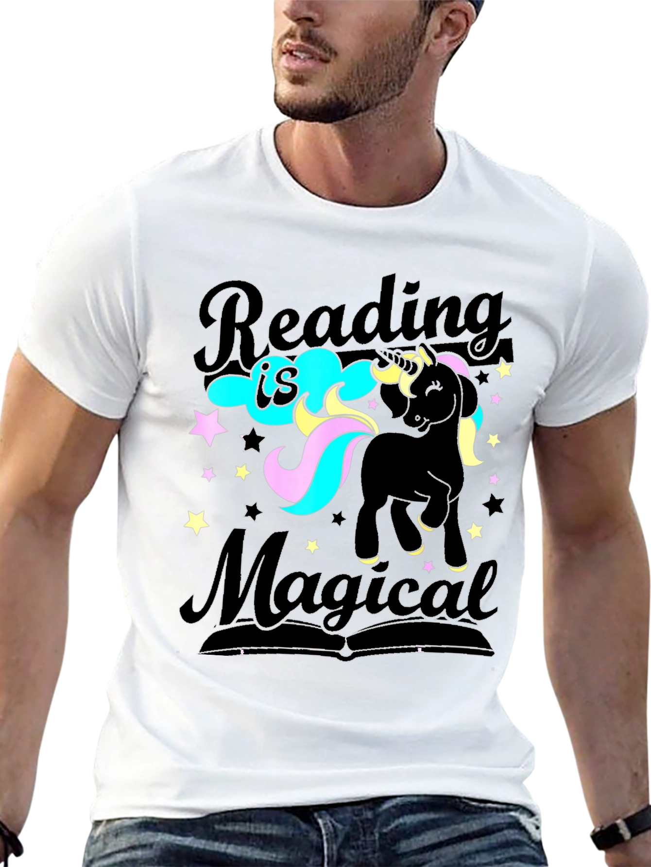 Reading is Magical Unicorn T-Shirt