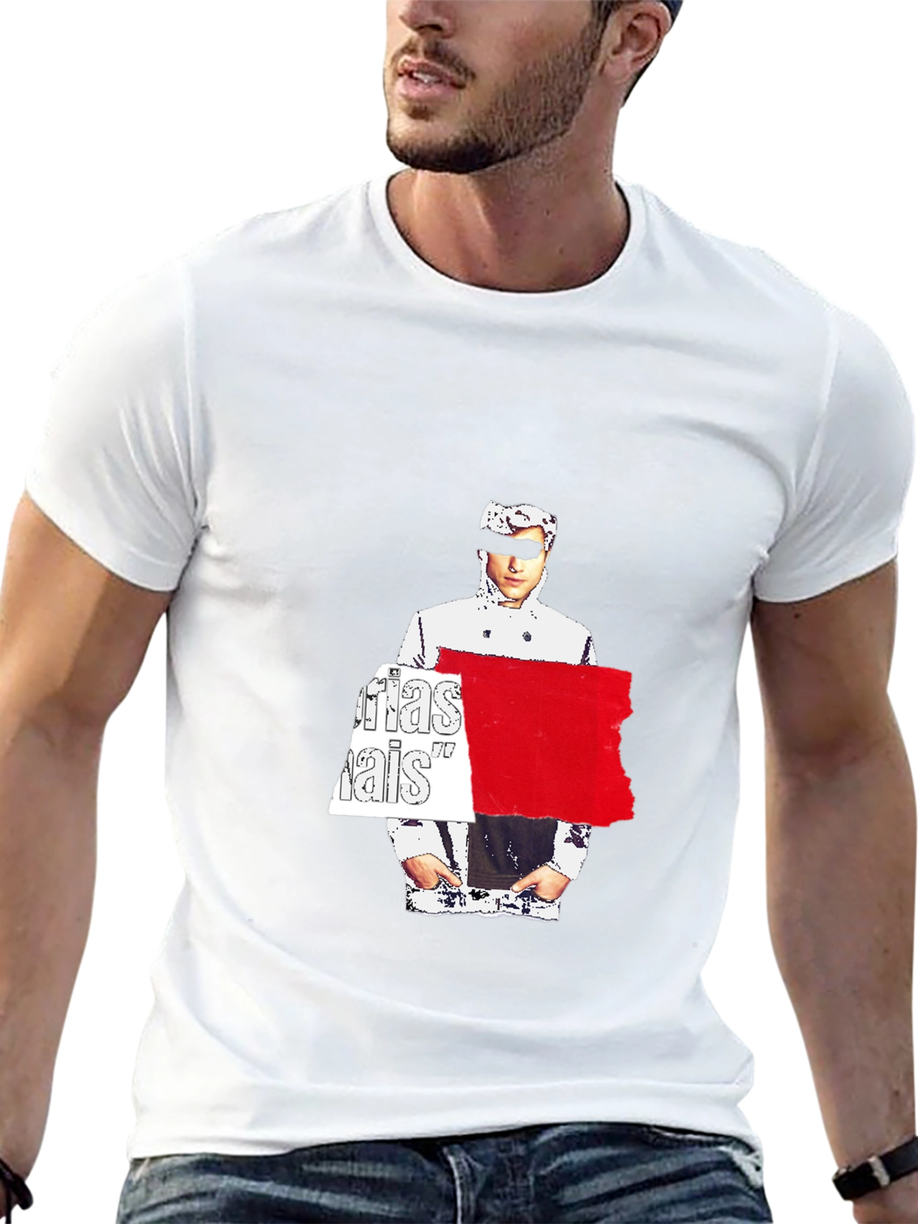 Stylish Graphic Tee - Más Naïs Design