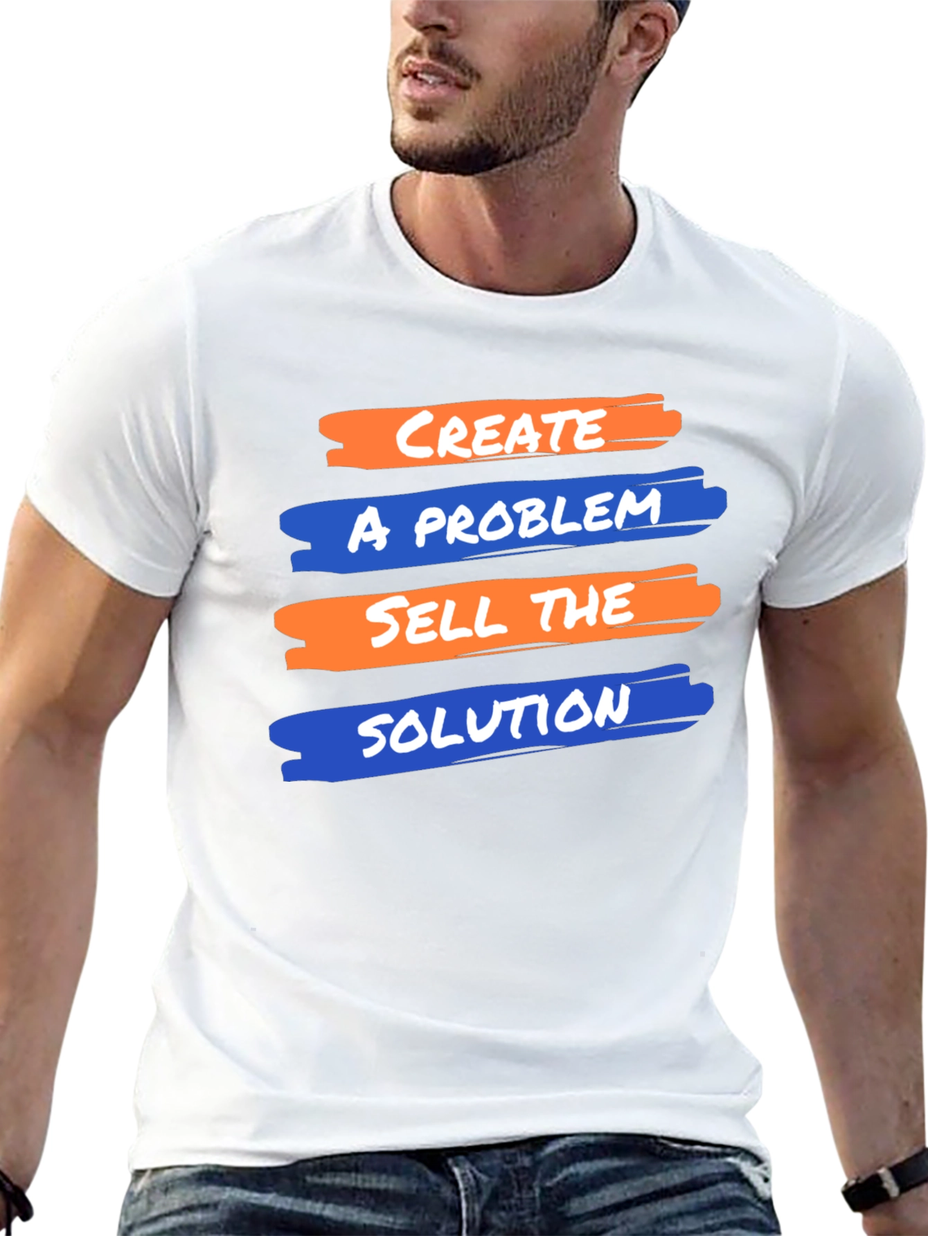 Create A Problem T-Shirt - Funny Entrepreneur Shirt
