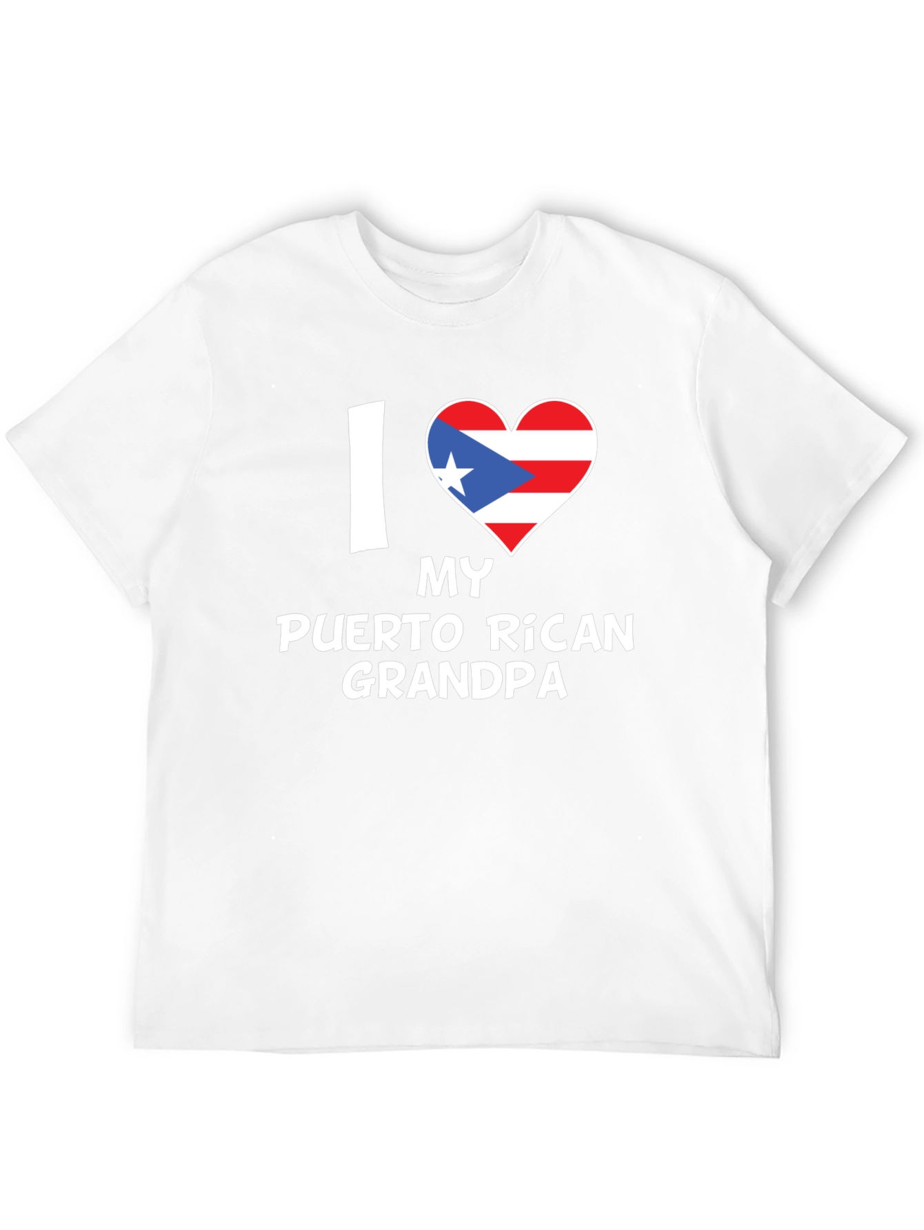 I Love My Puerto Rican Grandpa T-Shirt