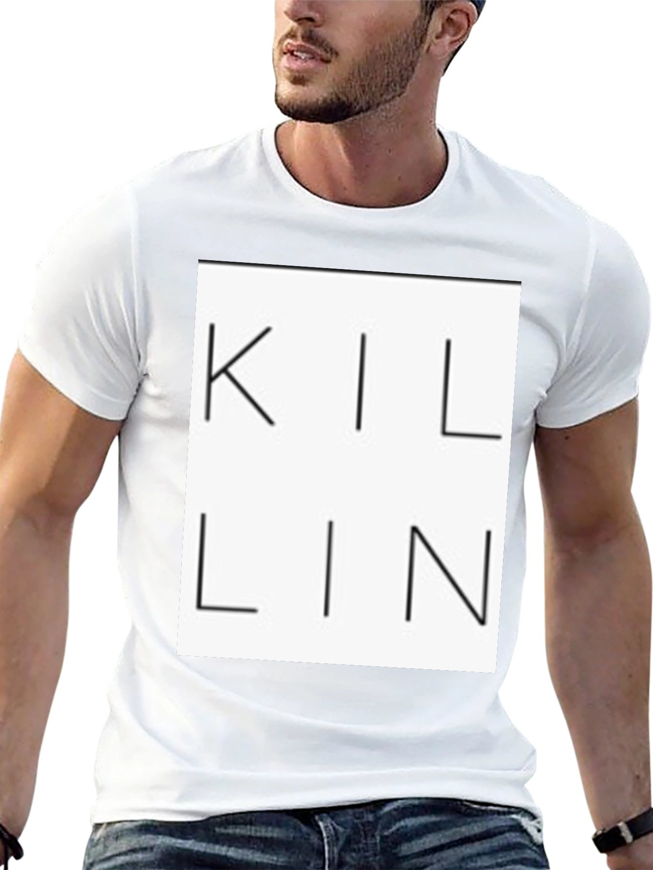 Kil-Lin Graphic Tee - Modern Minimalist Design