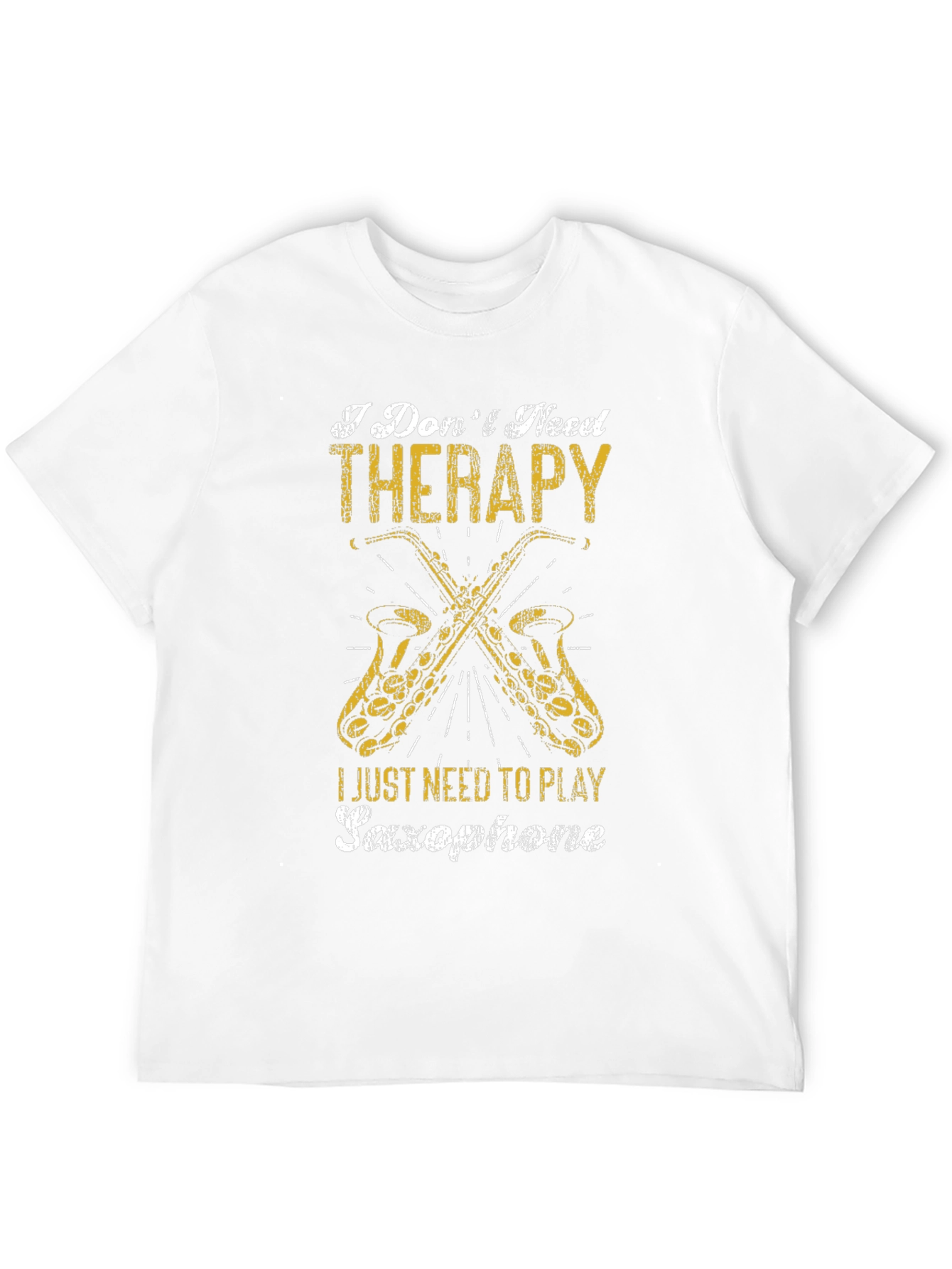 Saxophone Therapy Graphic Tee