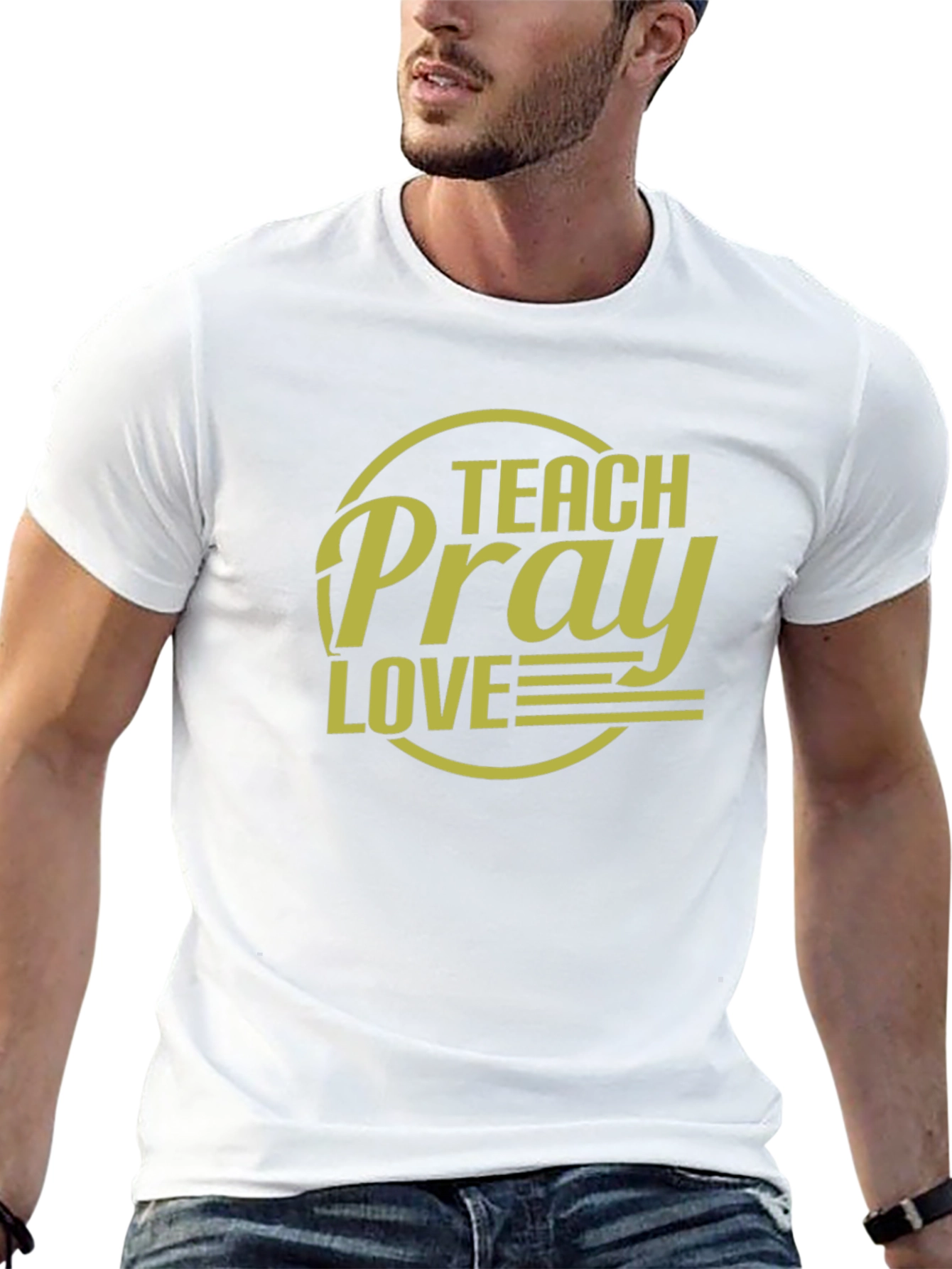 Teach Pray Love T-Shirt - Christian Inspired Tee