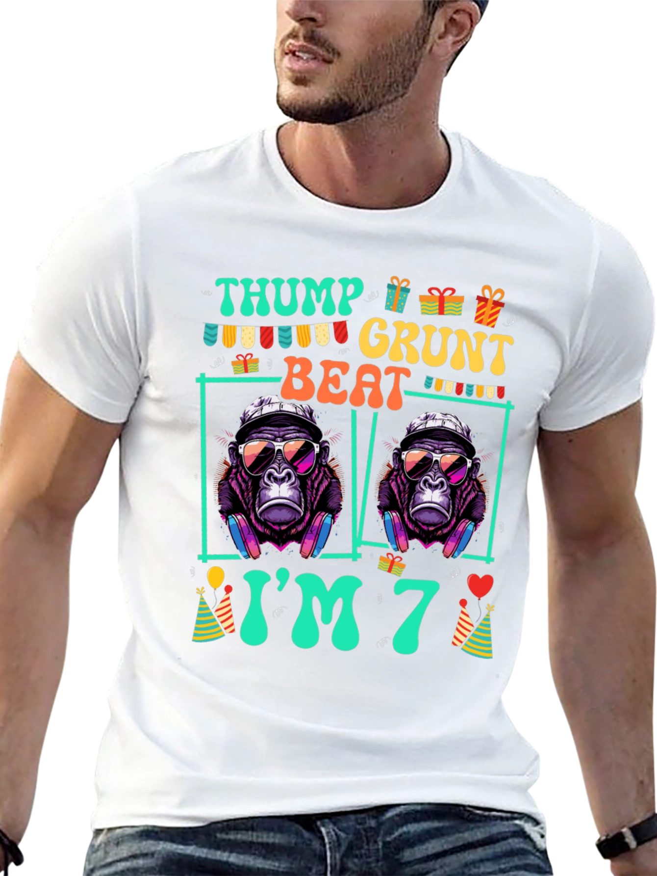Thump Grunt Beat Im 7 T-Shirt