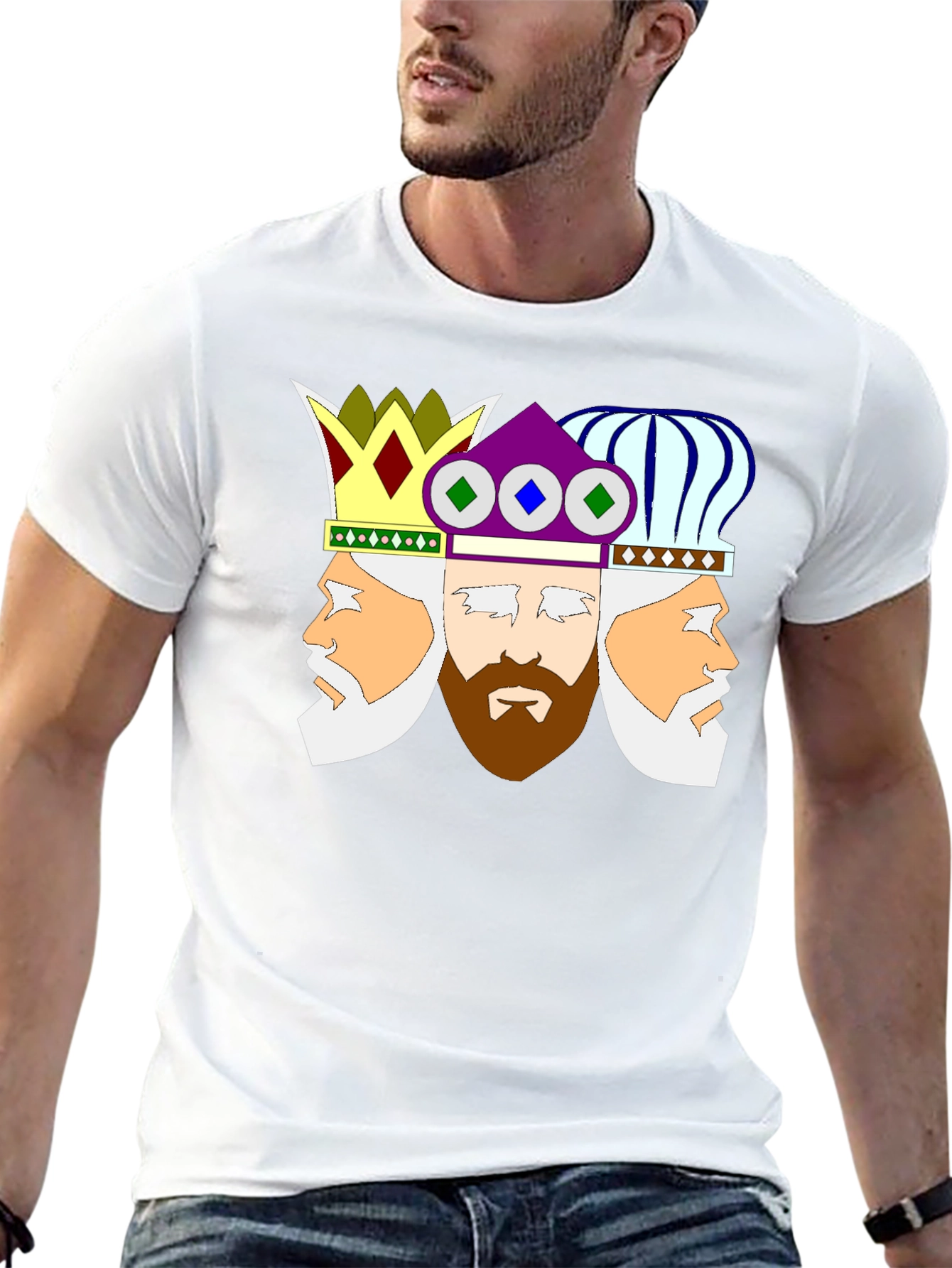 Three Kings Graphic Tee