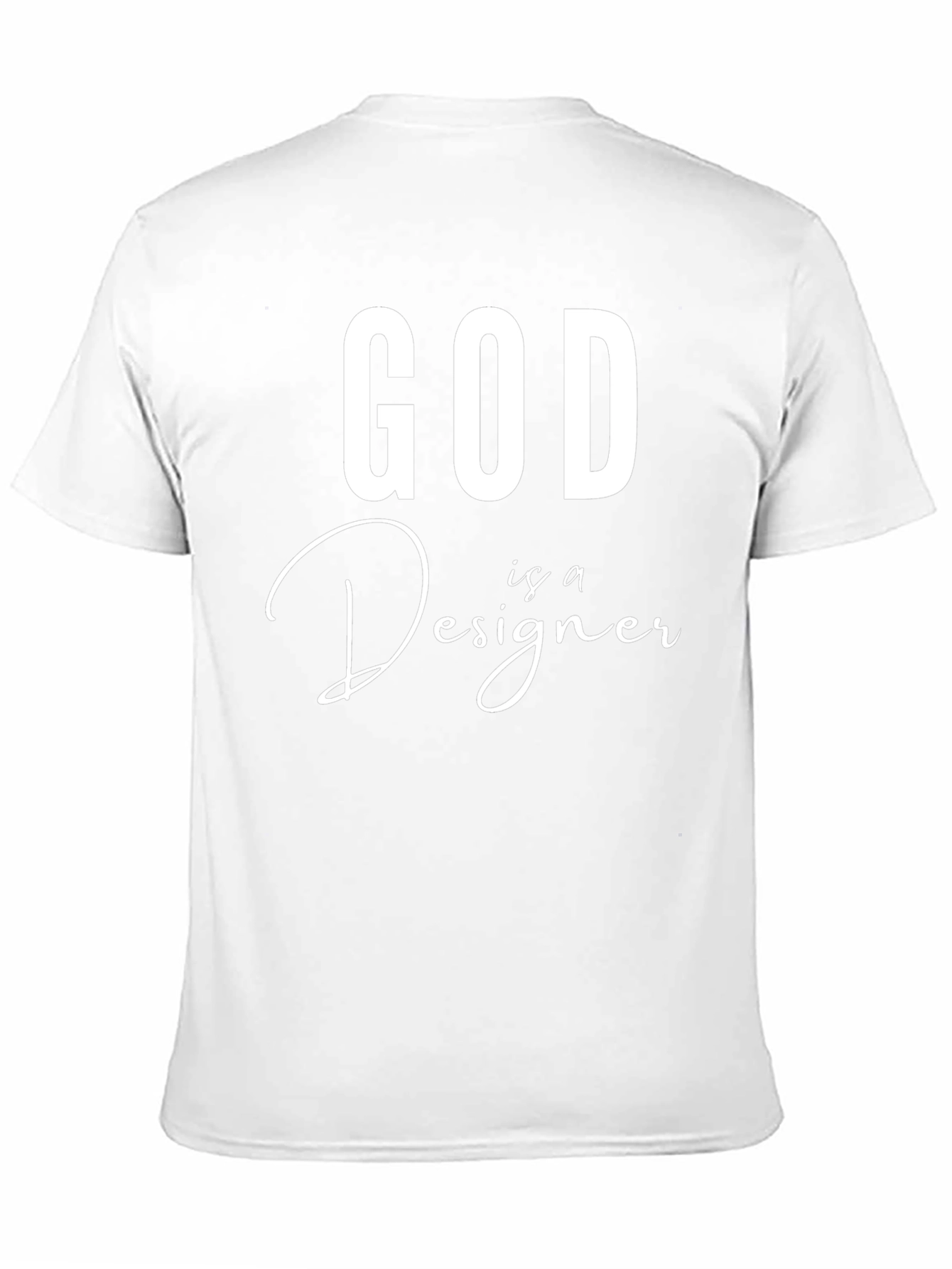 God Is A Designer Graphic T-Shirt