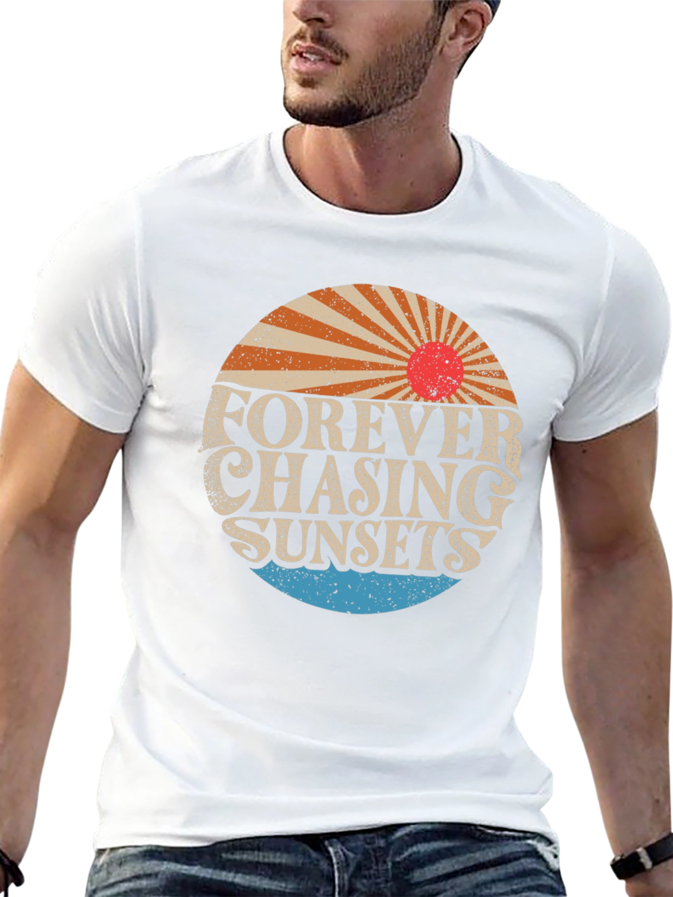 Forever Chasing Sunsets Graphic Tee